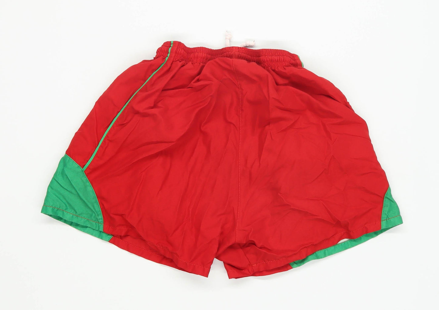 Belief Boys Red Welsh Football Shorts Age 14