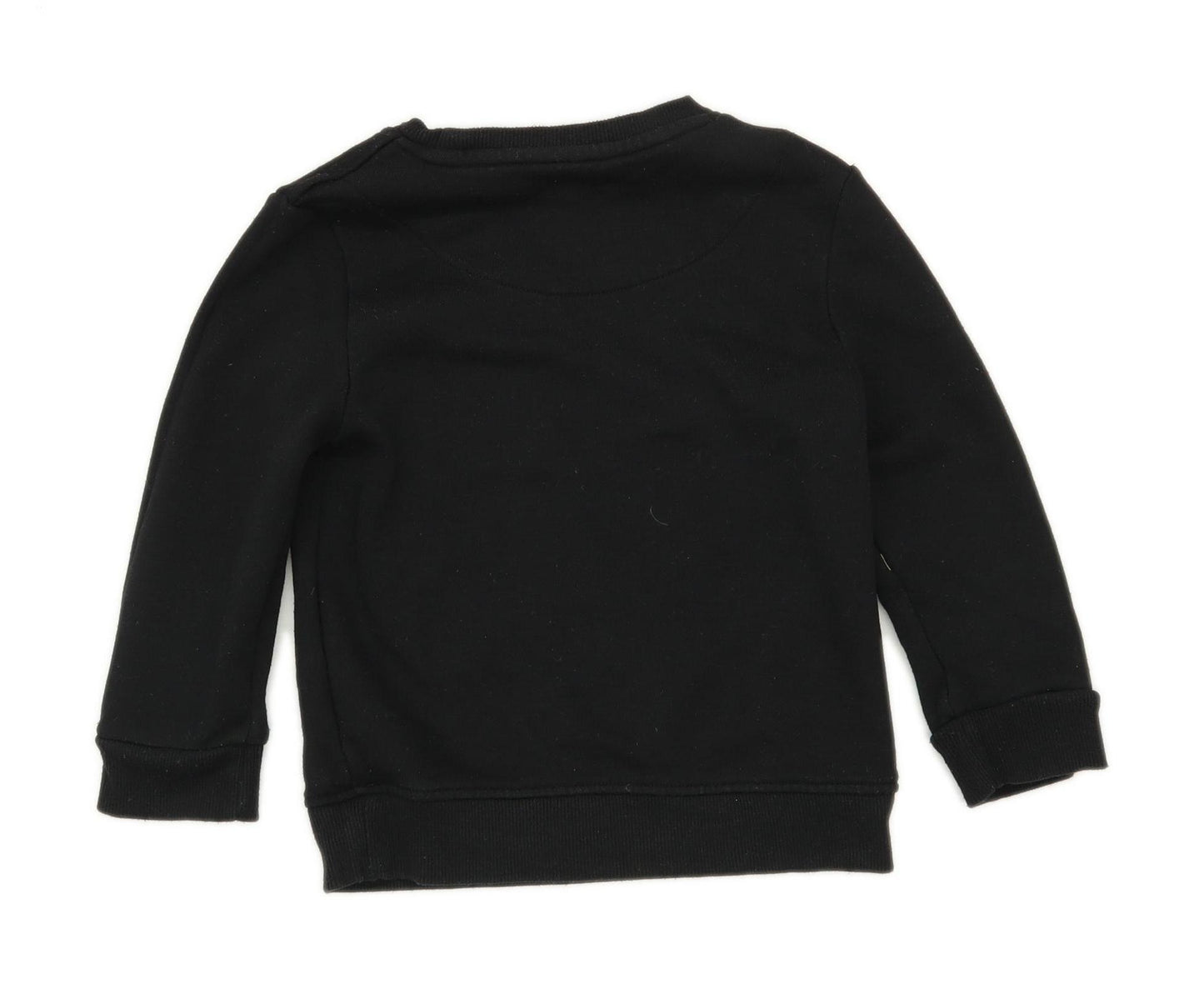 Primark Boys Black Skateboard Jumper Age 4-5
