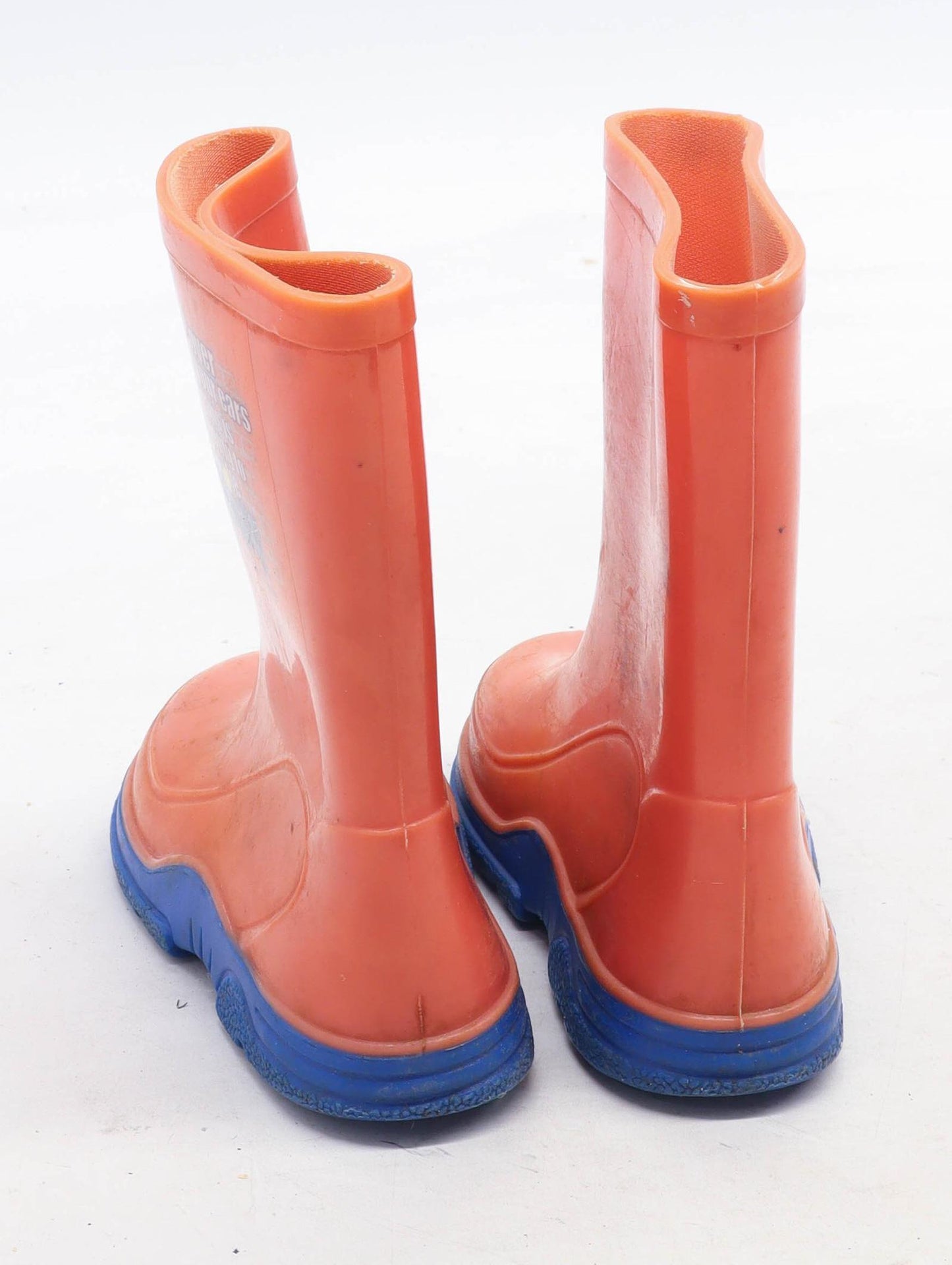 Preworn Boys UK Size 6 Red Bob The Builder Wellington Boots