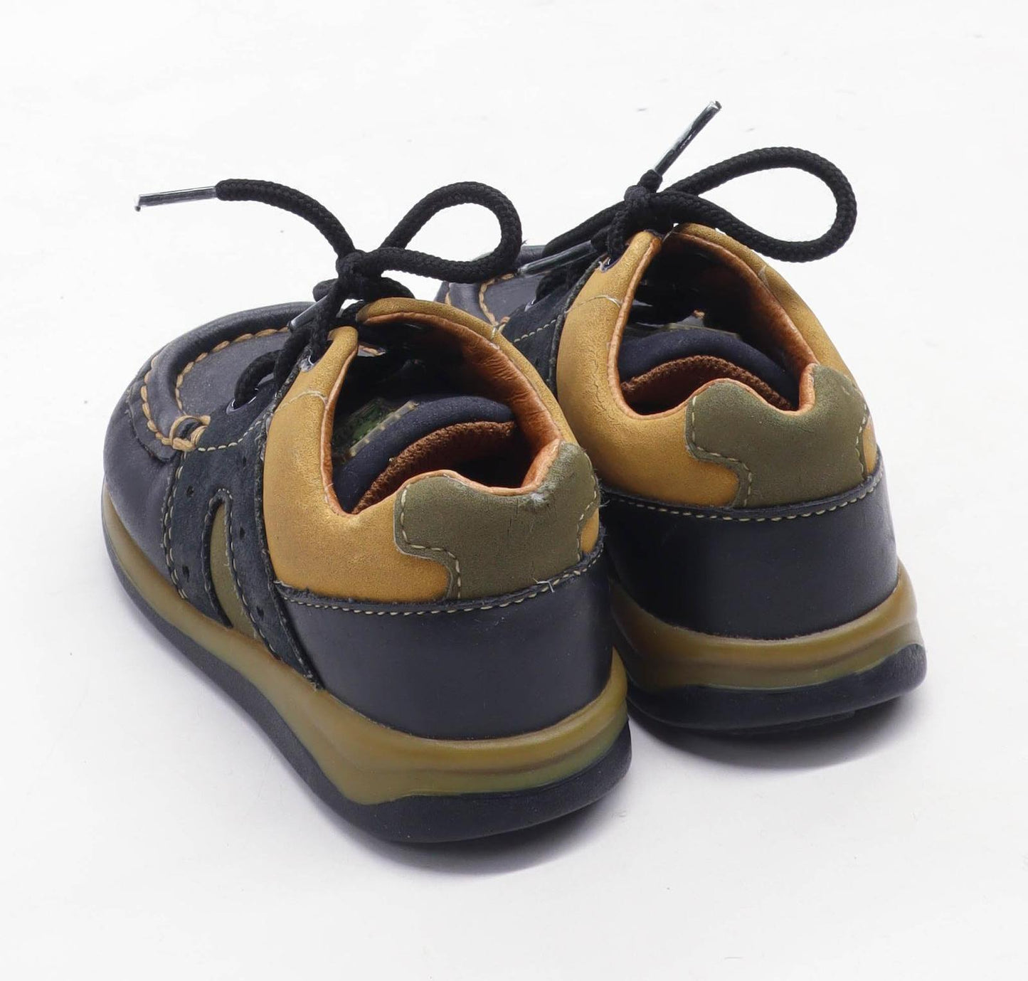 Clarks Boys UK Size 3.5 Blue Infant Shoes