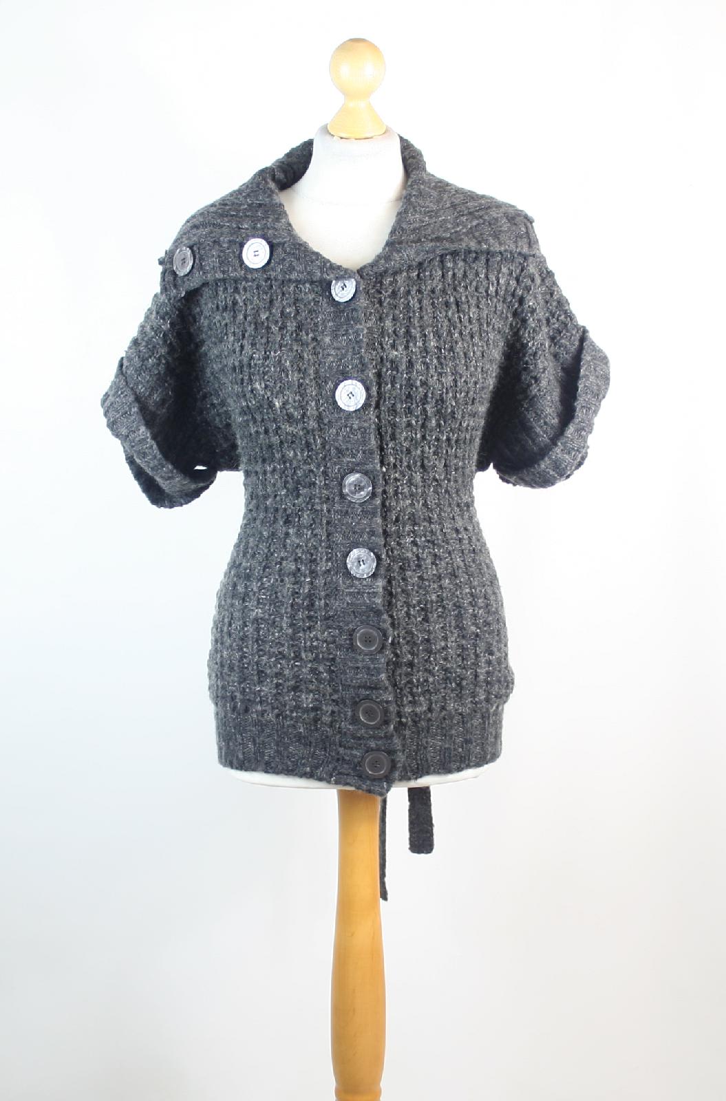 Atmosphere Grey Womens Cardigan Size 8