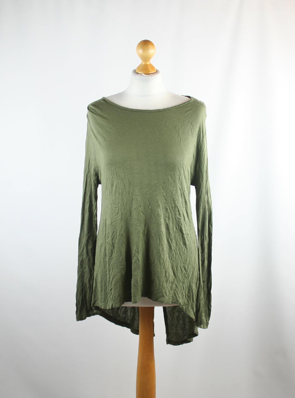 Atmosphere Womens Size 12 Green Plain Basic Tee
