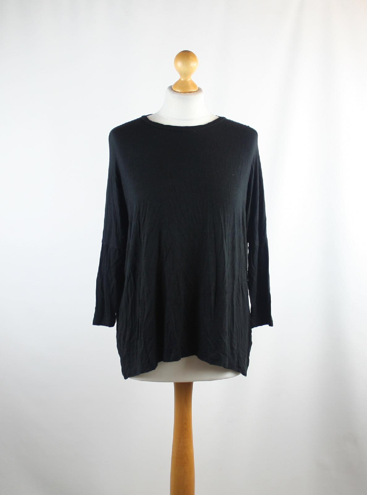 Atmosphere Womens Size 10 Black Plain Basic Tee