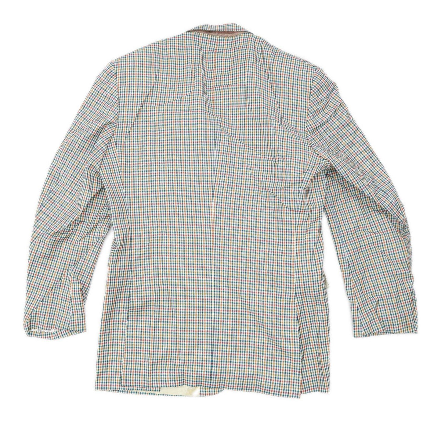 Norton & Wilson Mens Check Multi-Coloured Suit Jacket 40 Chest (Regular)