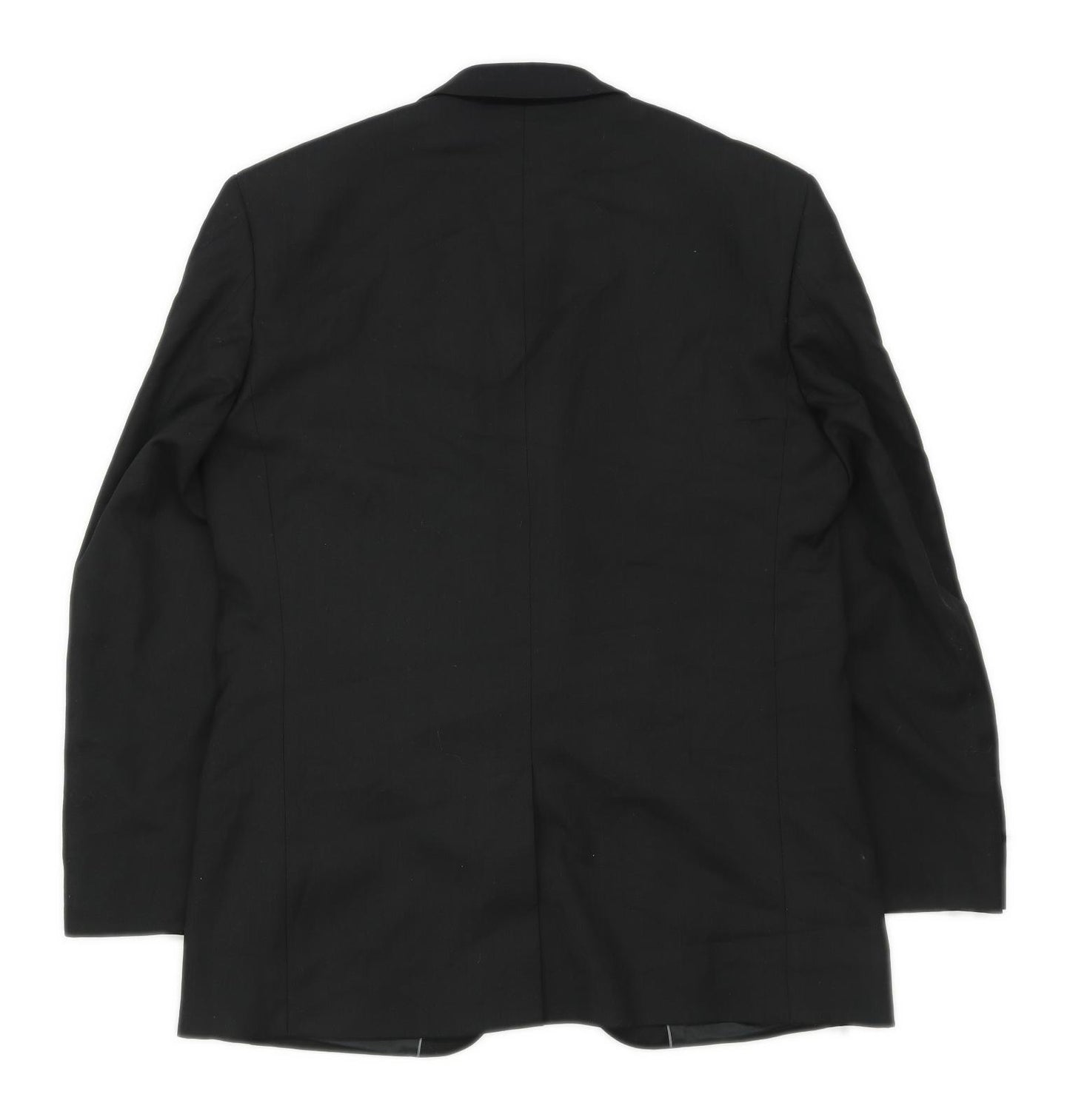 BHS Mens Black Suit Jacket 40 Chest (Regular)