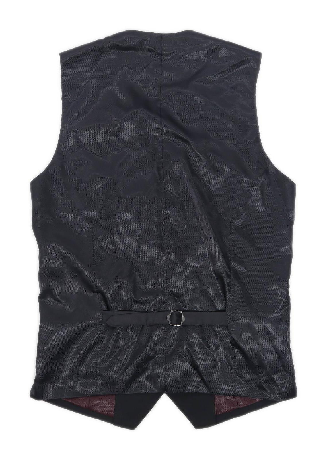 Primark Mens Size XS Black Waistcoat