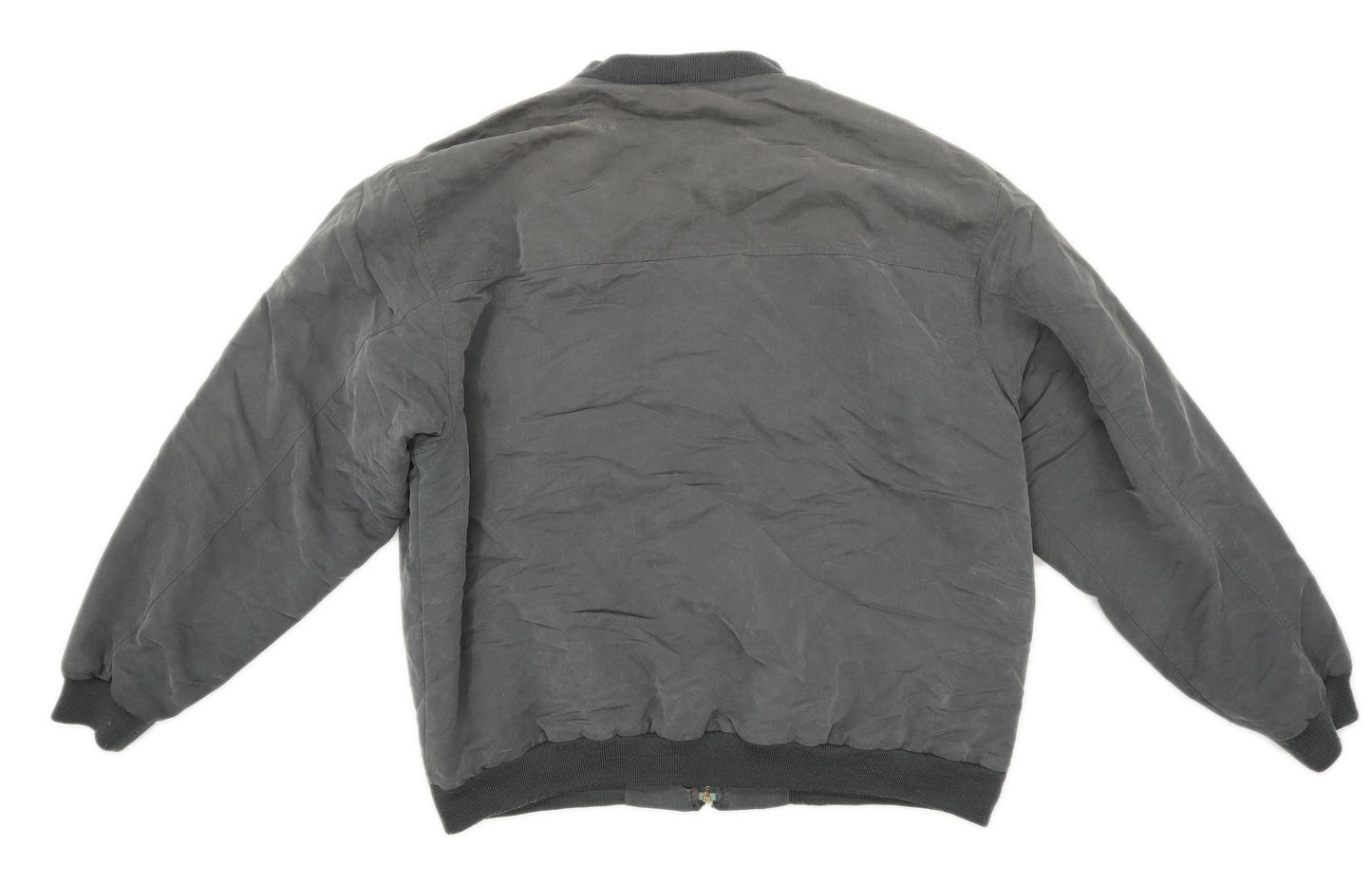 Savantini Mens Size XL Modal Blend Grey Midweight Jacket