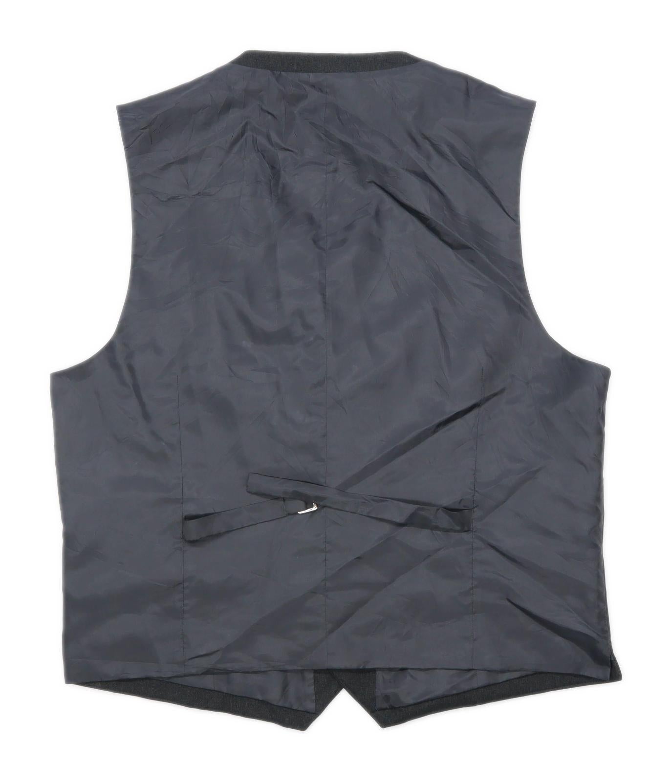 Greenwoods Mens Size 42 Grey Waistcoat