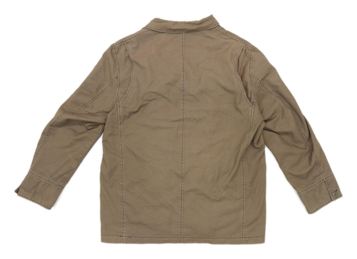 TCM Mens Size L Cotton Beige Coat