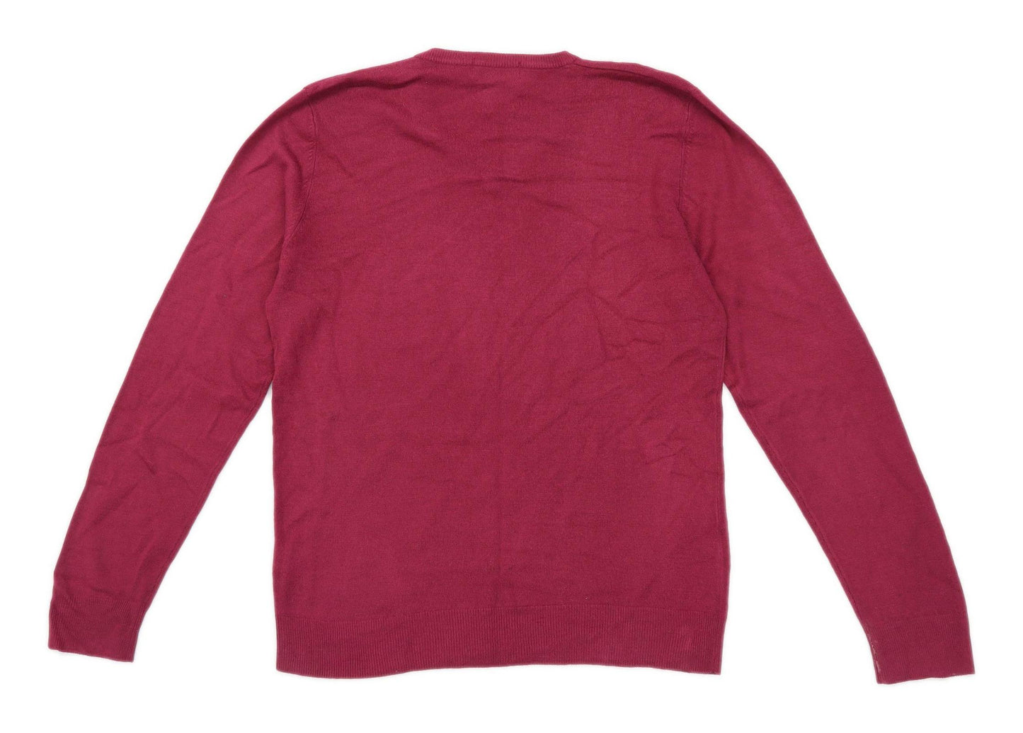 Marks & Spencer Mens Size M Pink Jumper