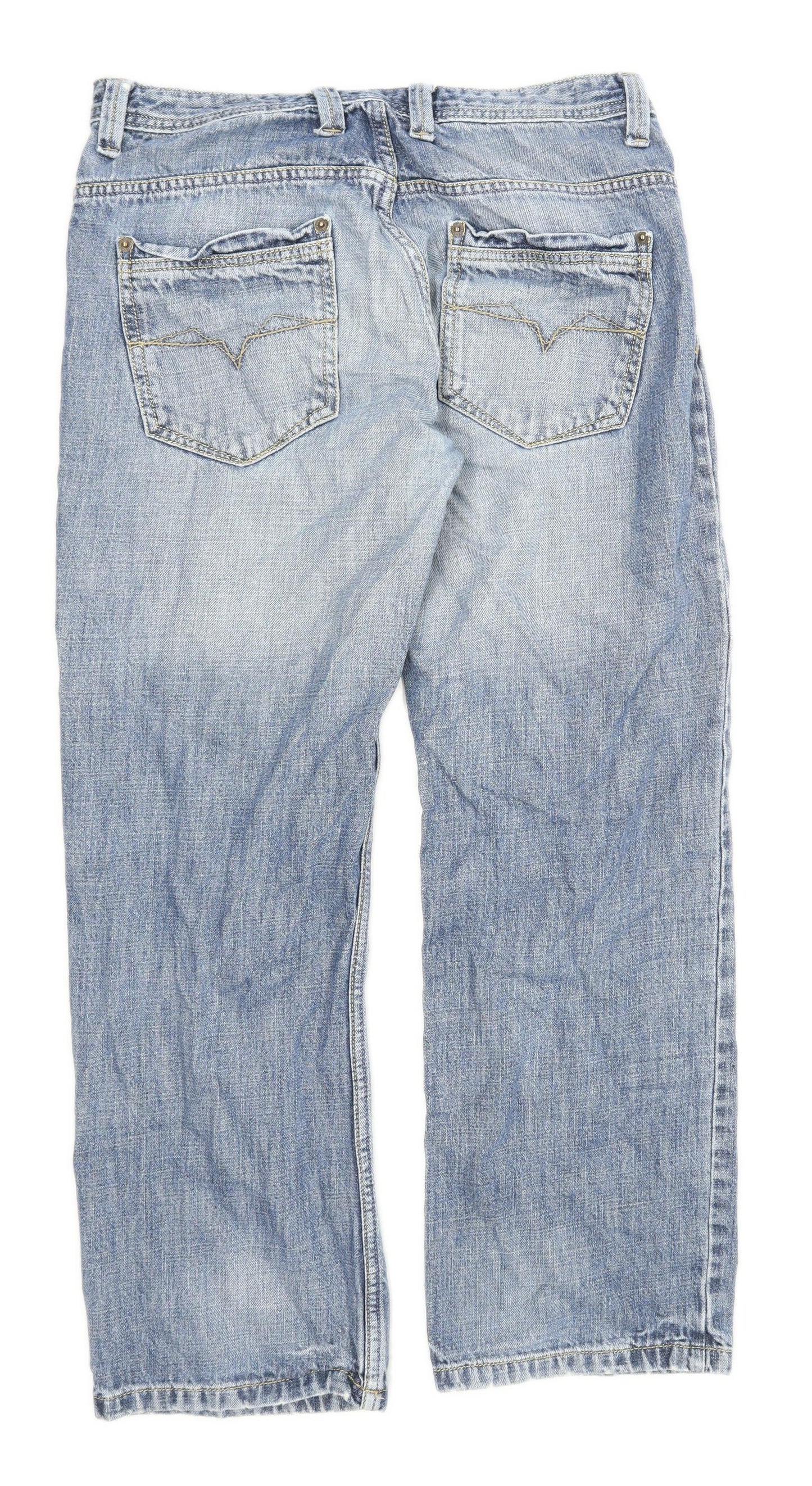 Burton Mens Blue Denim Jeans Size W32/L30