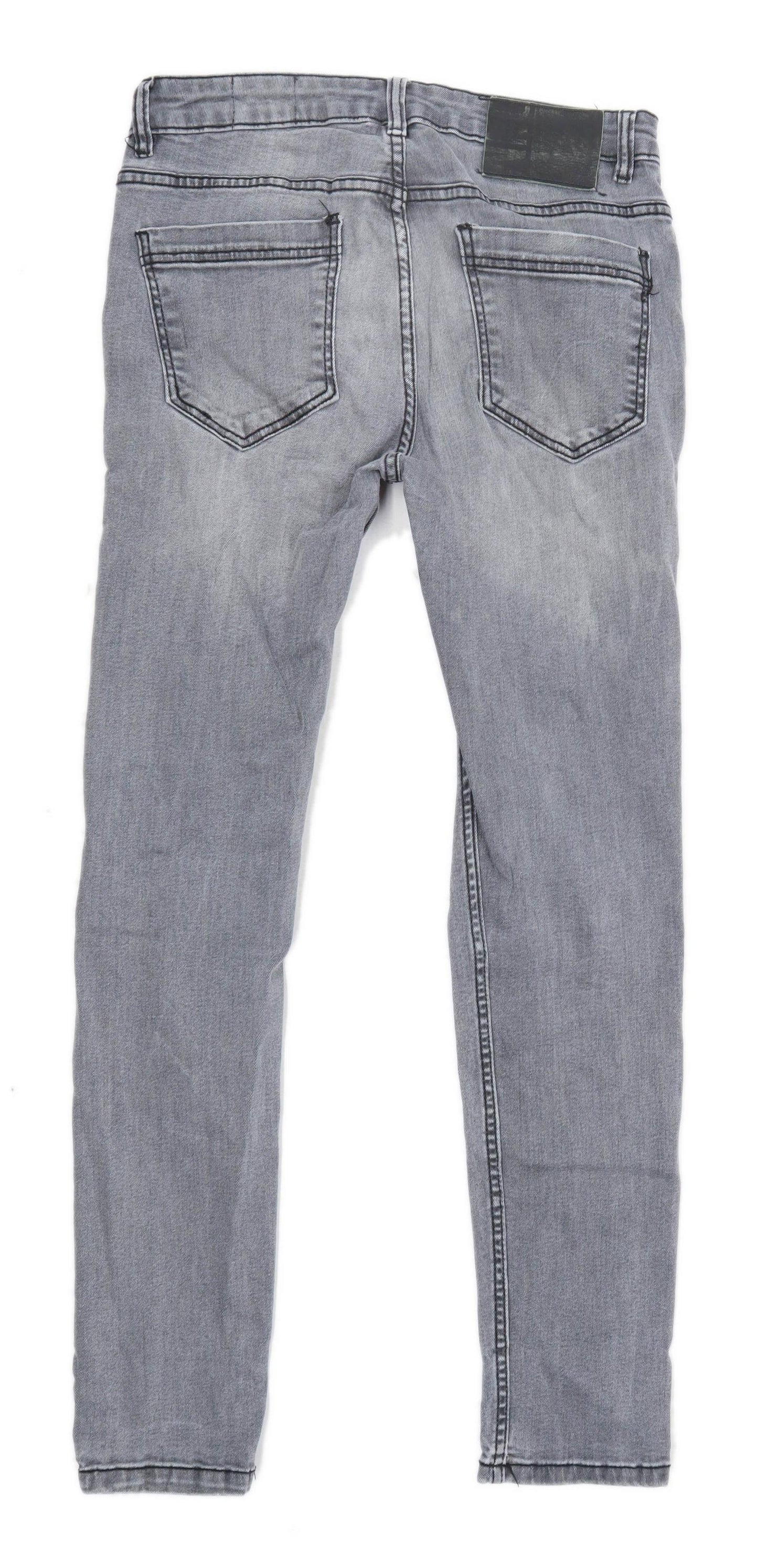 Denim Co Mens Grey Denim Jeans Size W30/L29