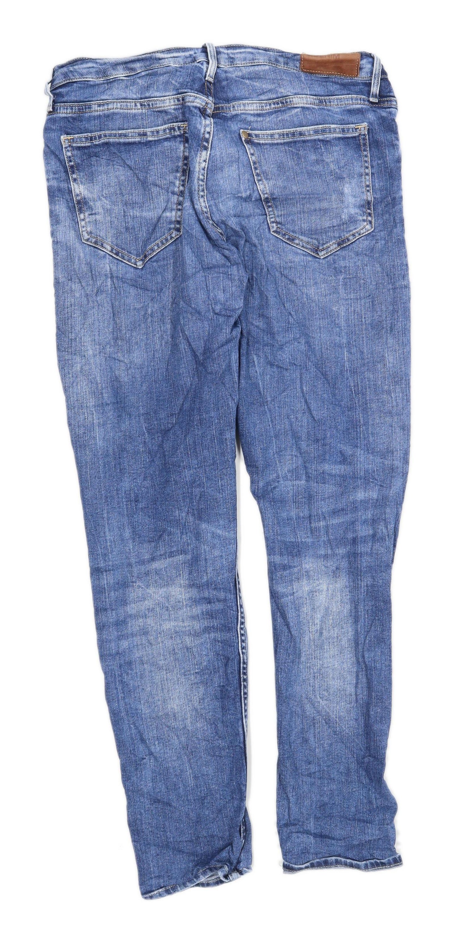 & Denim Mens Blue Denim Jeans Size W25/L27