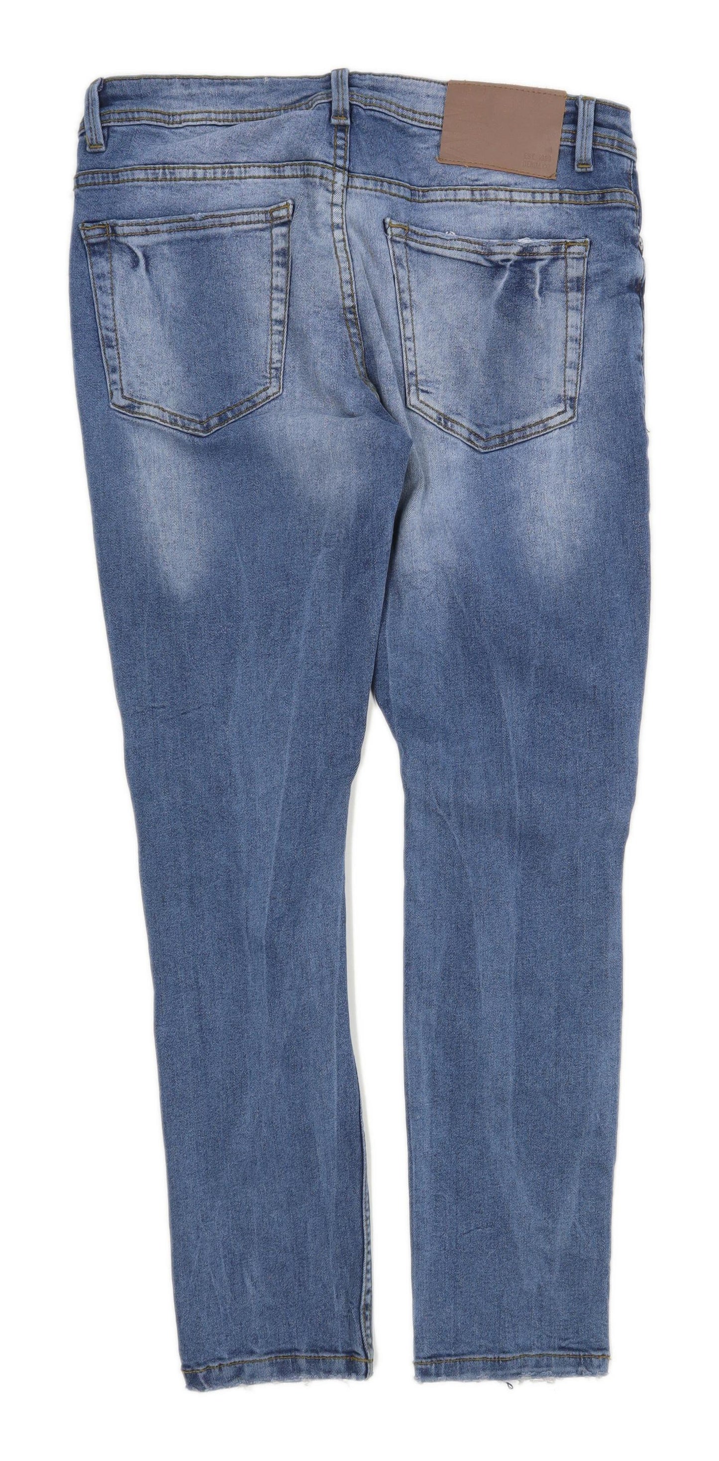 Denim Co Mens Blue Denim Jeans Size W30/L30