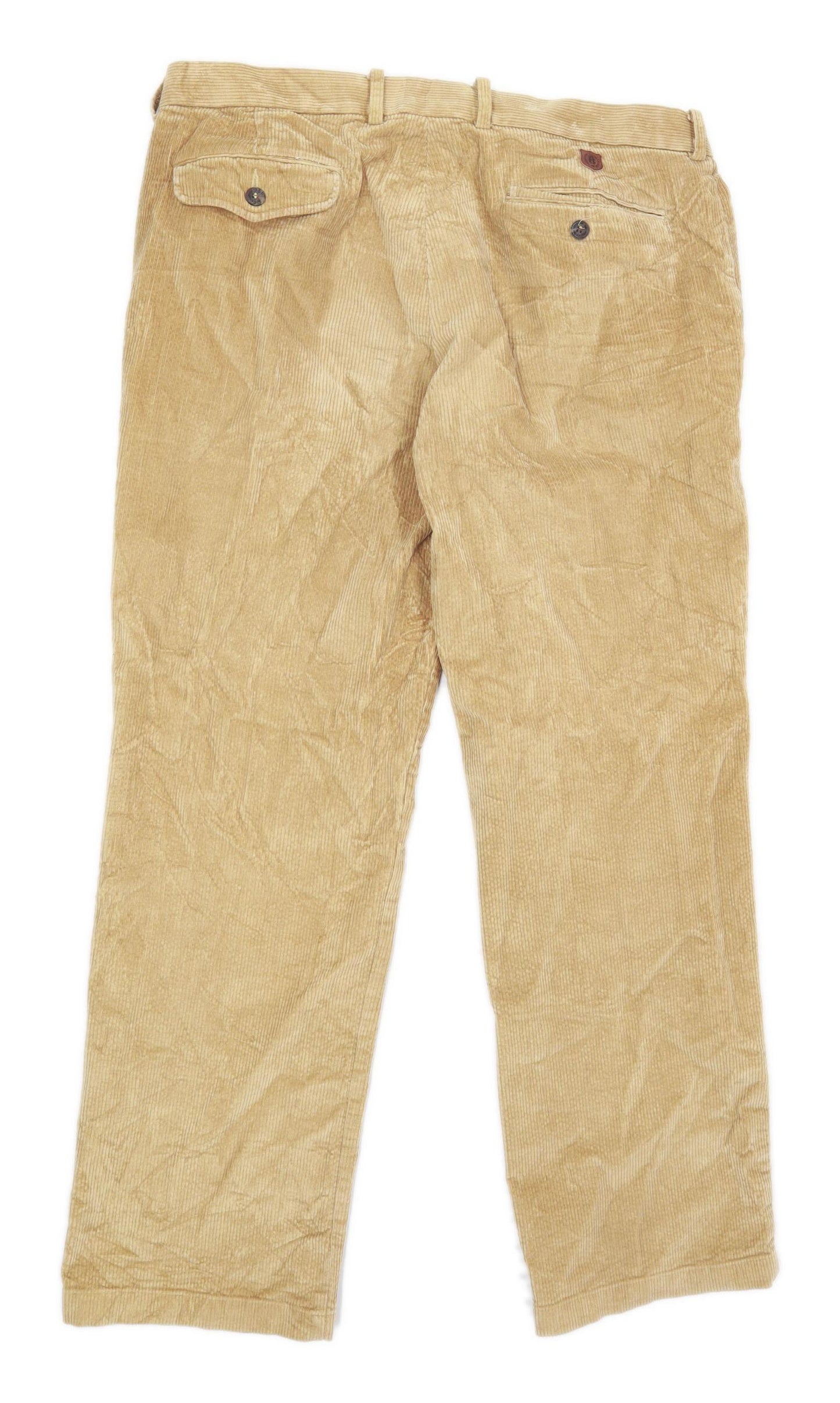 Blue Harbour Mens Beige Corduroy Trousers Size W36/L31
