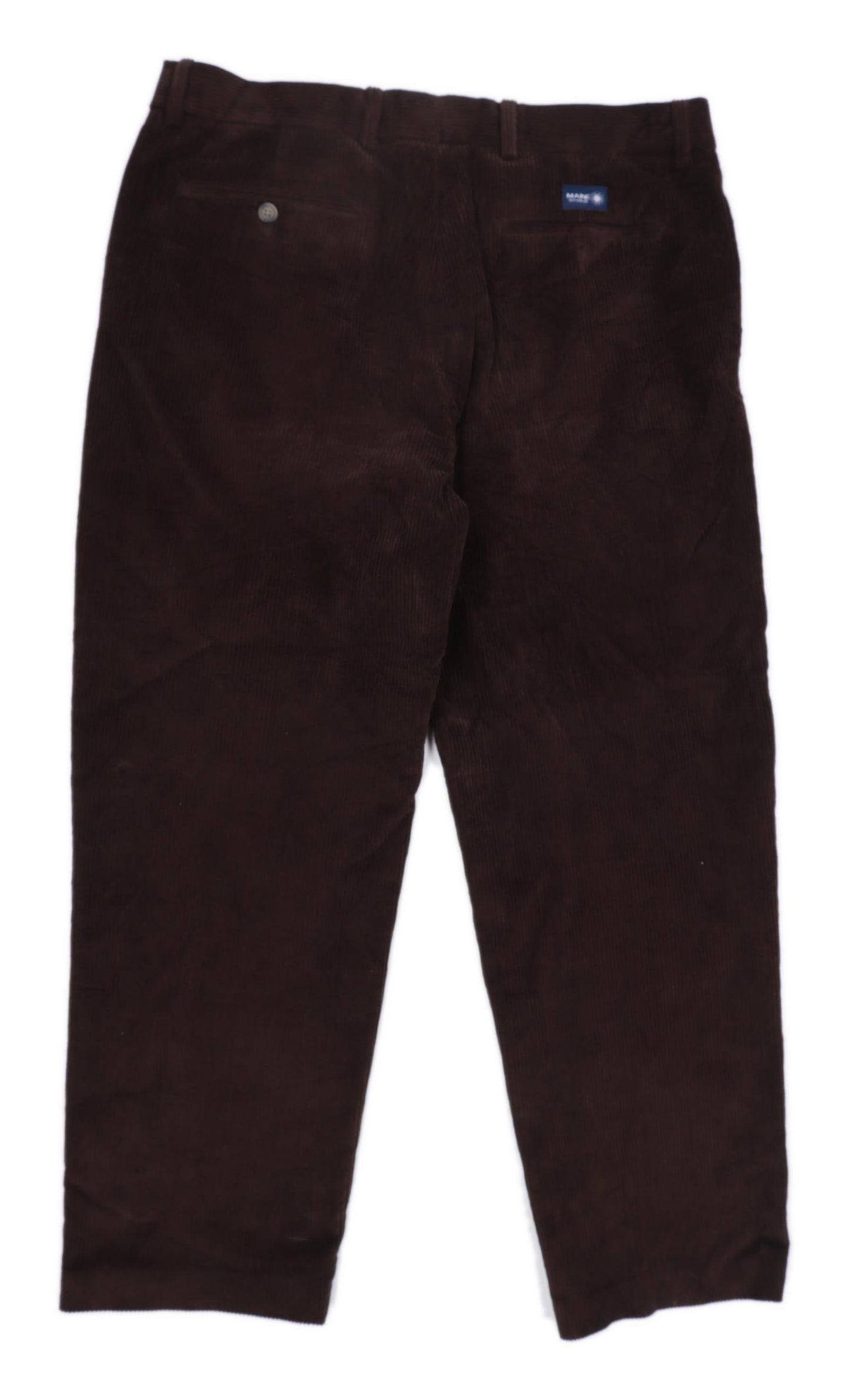 Debenhams Mens Brown Corduroy Trousers Size W36/L28