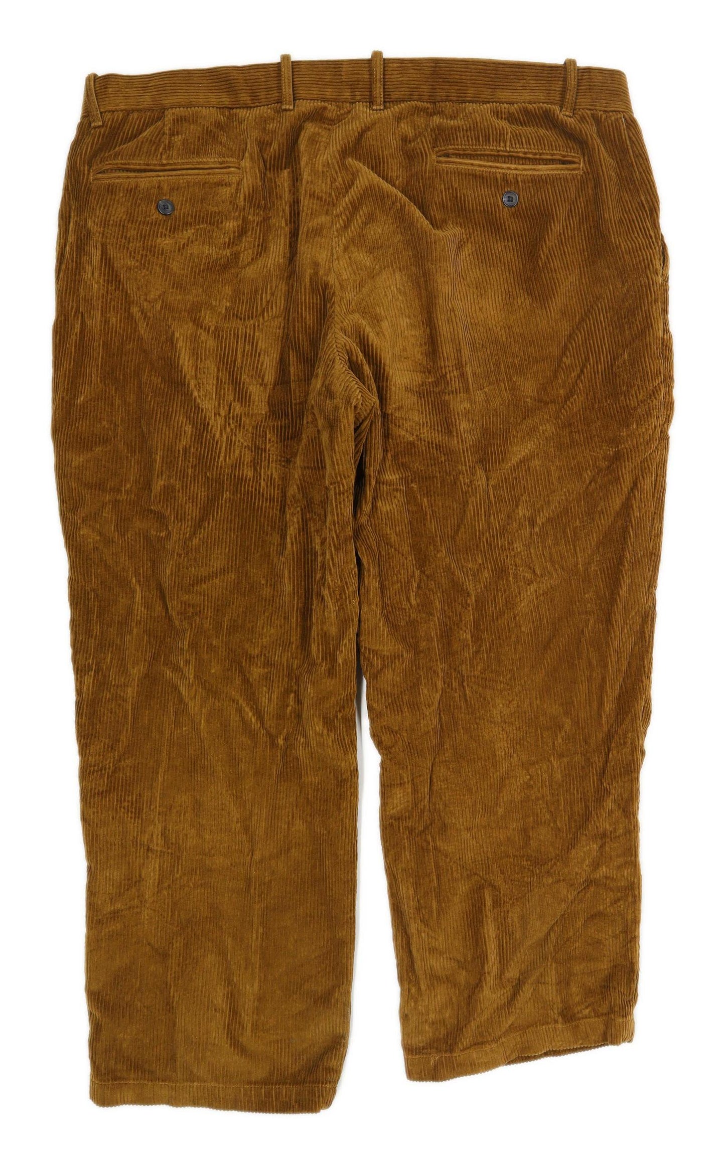 Marks & Spencer Mens Brown Corduroy Trousers Size W42/L29