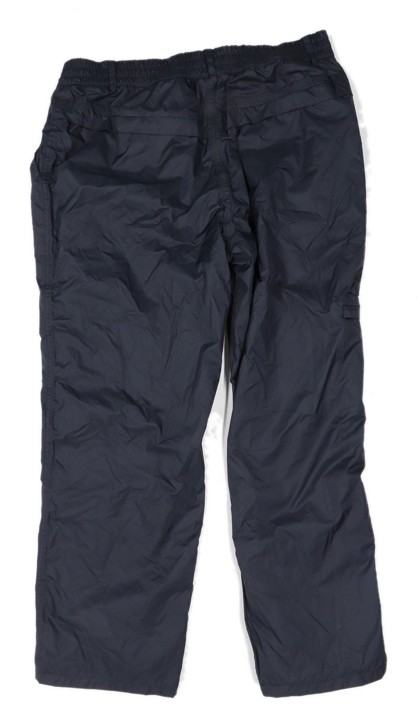 Cotton Traders Mens Black Polyamide Blend Trousers Size W38/L31