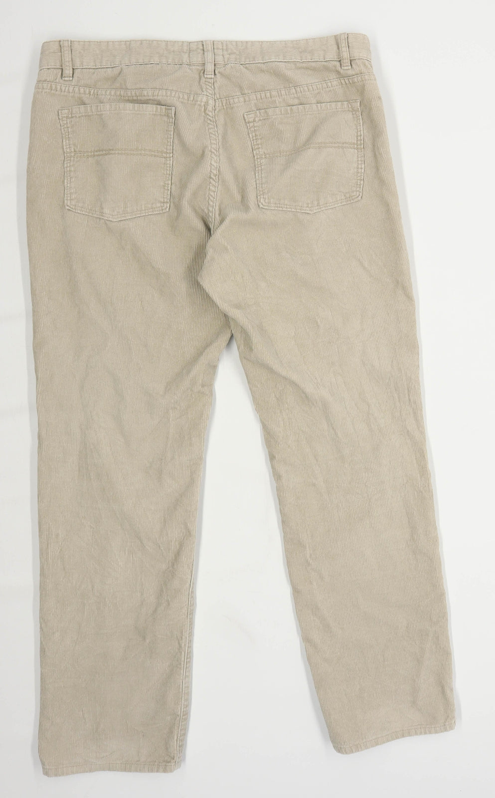 Jasper Conran Mens Beige Corduroy Trousers Size W34/L29