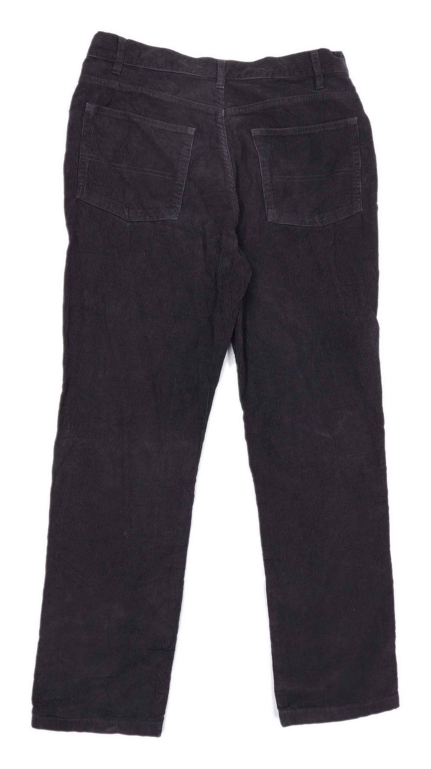 Avenue Mens Brown Corduroy Trousers Size W32/L30