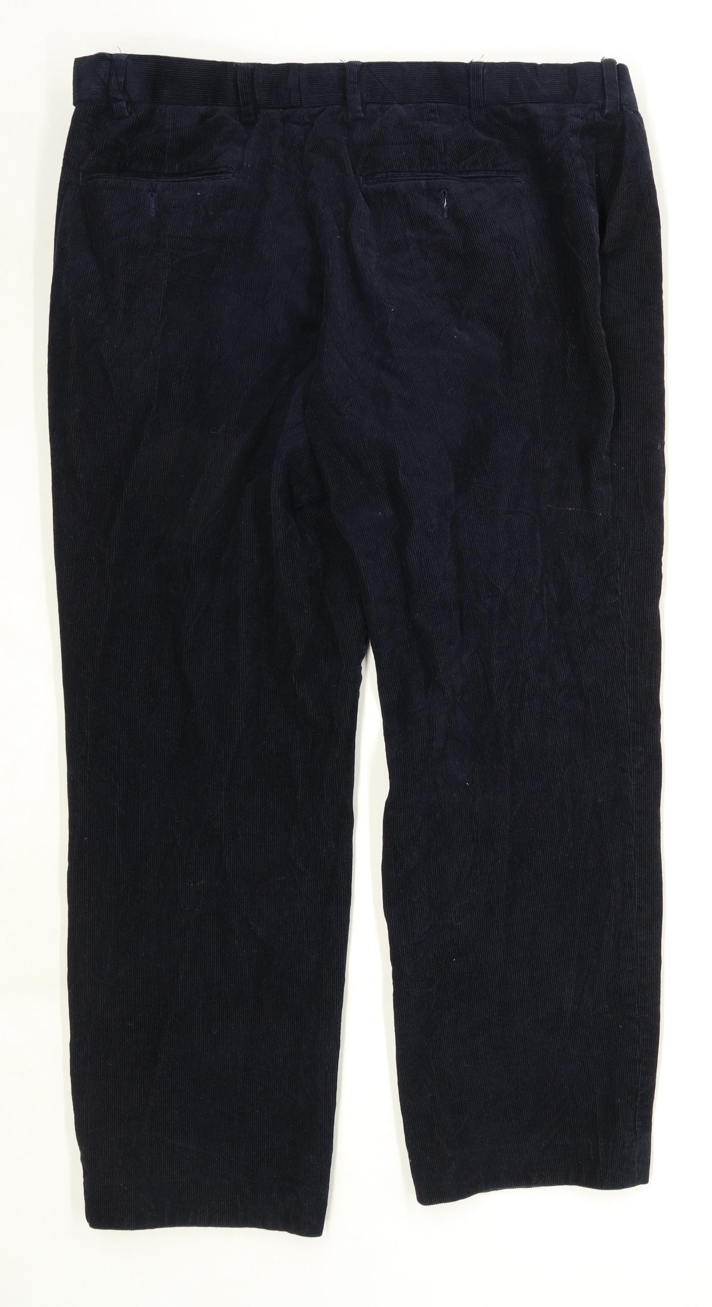 Marks & Spencer Mens Blue Corduroy Trousers Size W38/L31