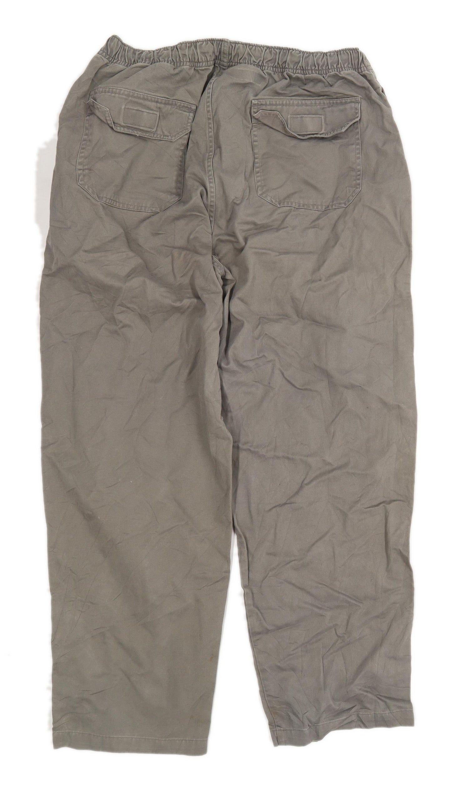 Northwood Mens Grey Cotton Trousers Size W36/L31