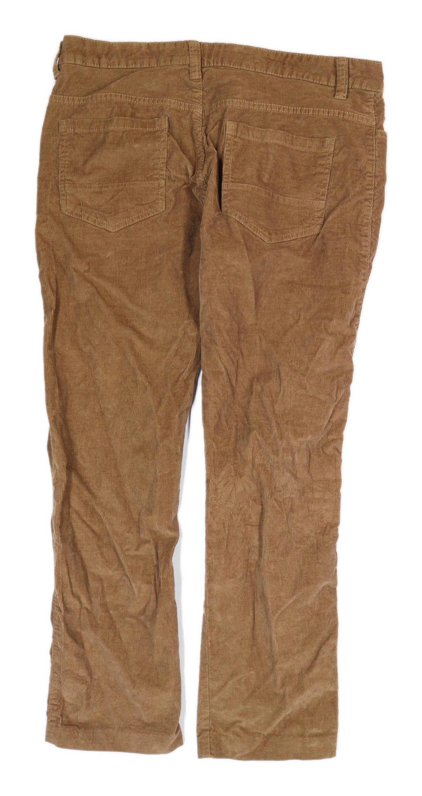 Denim Co Mens Brown Corduroy Trousers Size W34/L27