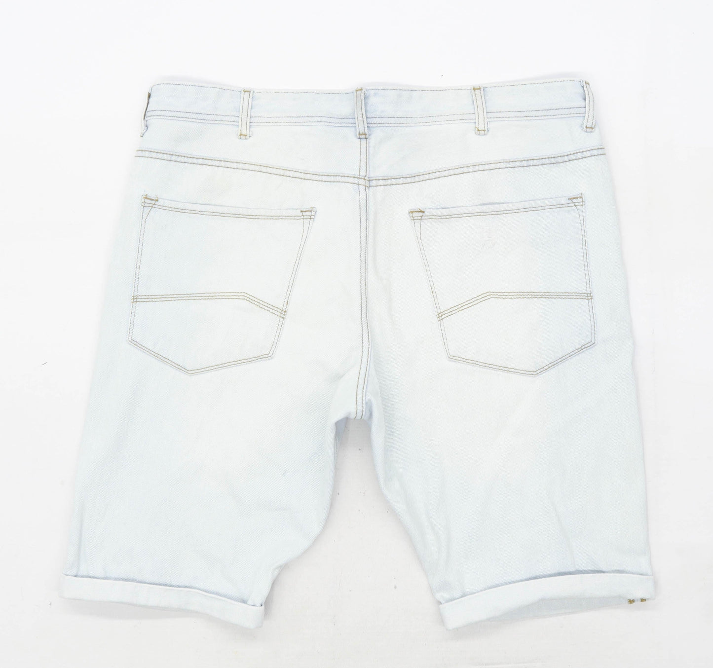 Denim Co Mens Blue Denim Shorts Size W38/L10