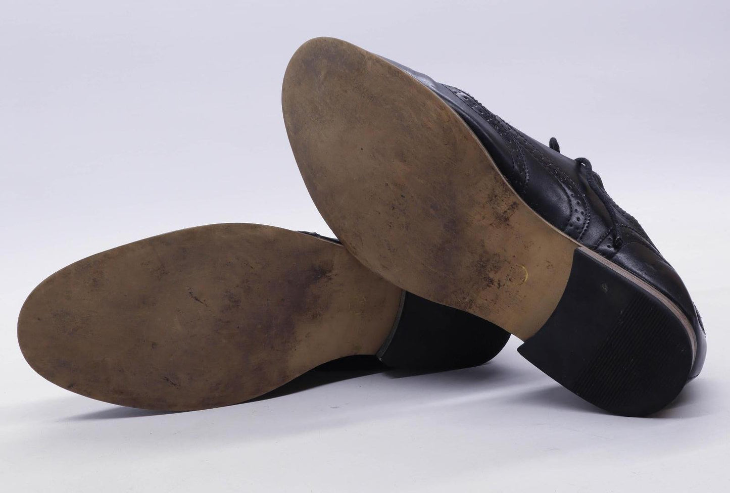 Next Mens UK Size 11 Black Formal Shoes