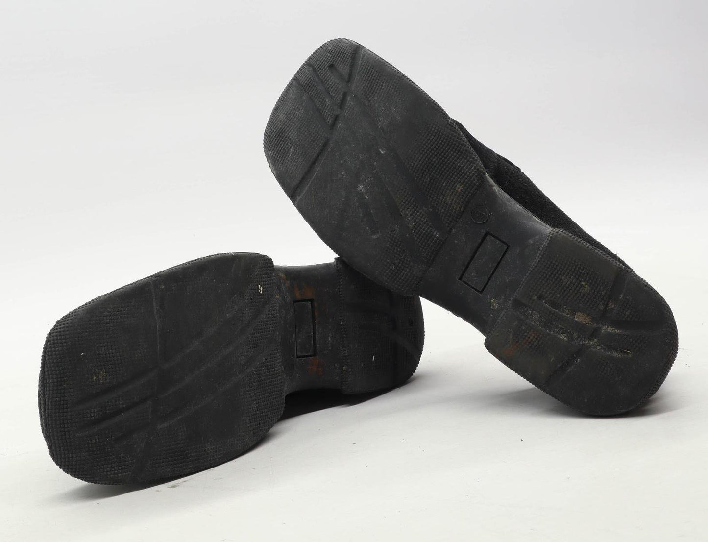 Louis Gianni Mens UK Size 9 Black Suede Casual Shoes