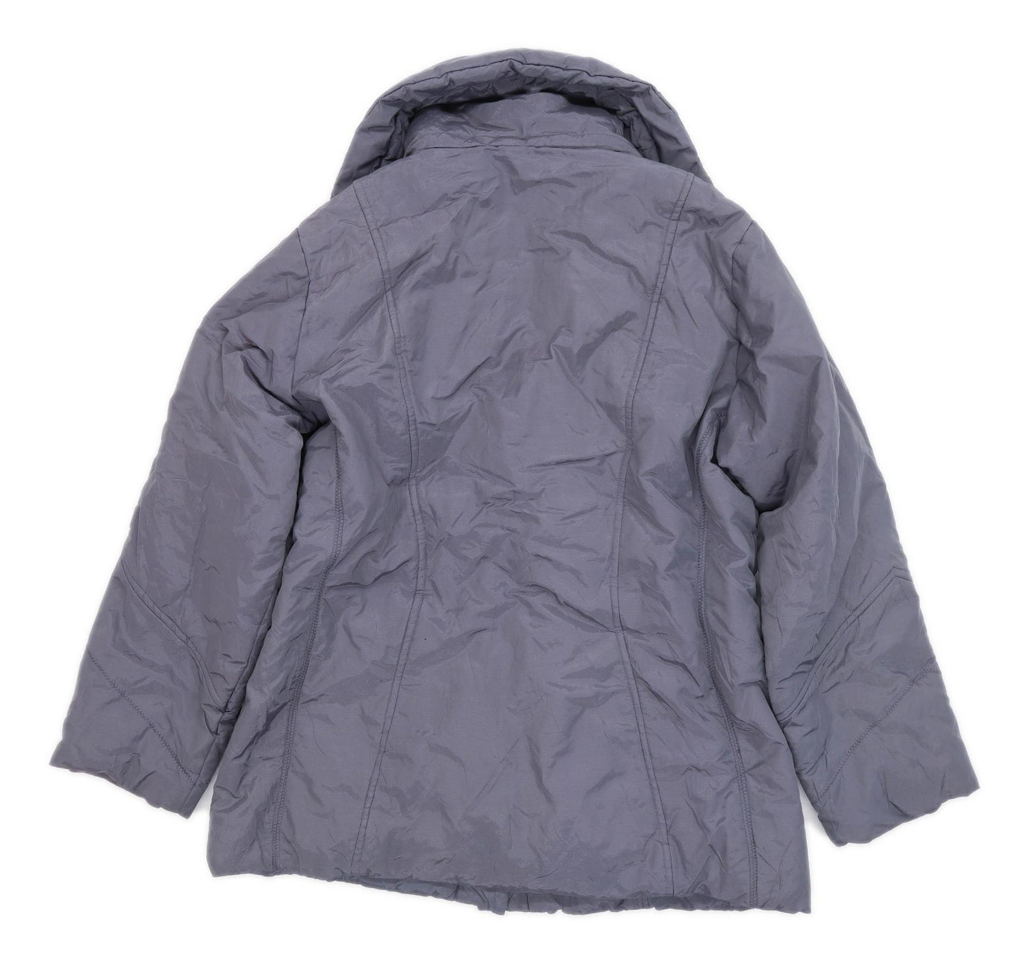 New Morrigan Womens Size XL Cotton Blend Grey Coat