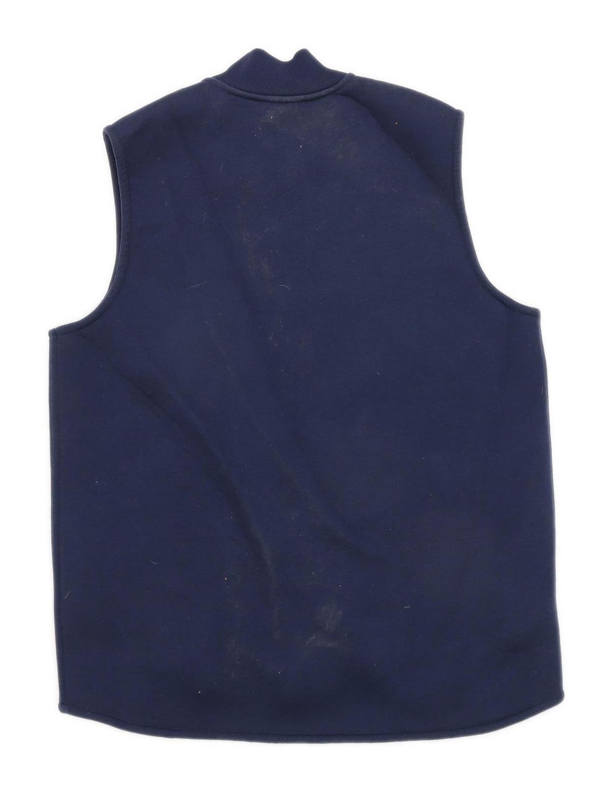 Carhartt Womens Size M Cotton Blend Blue Gilet