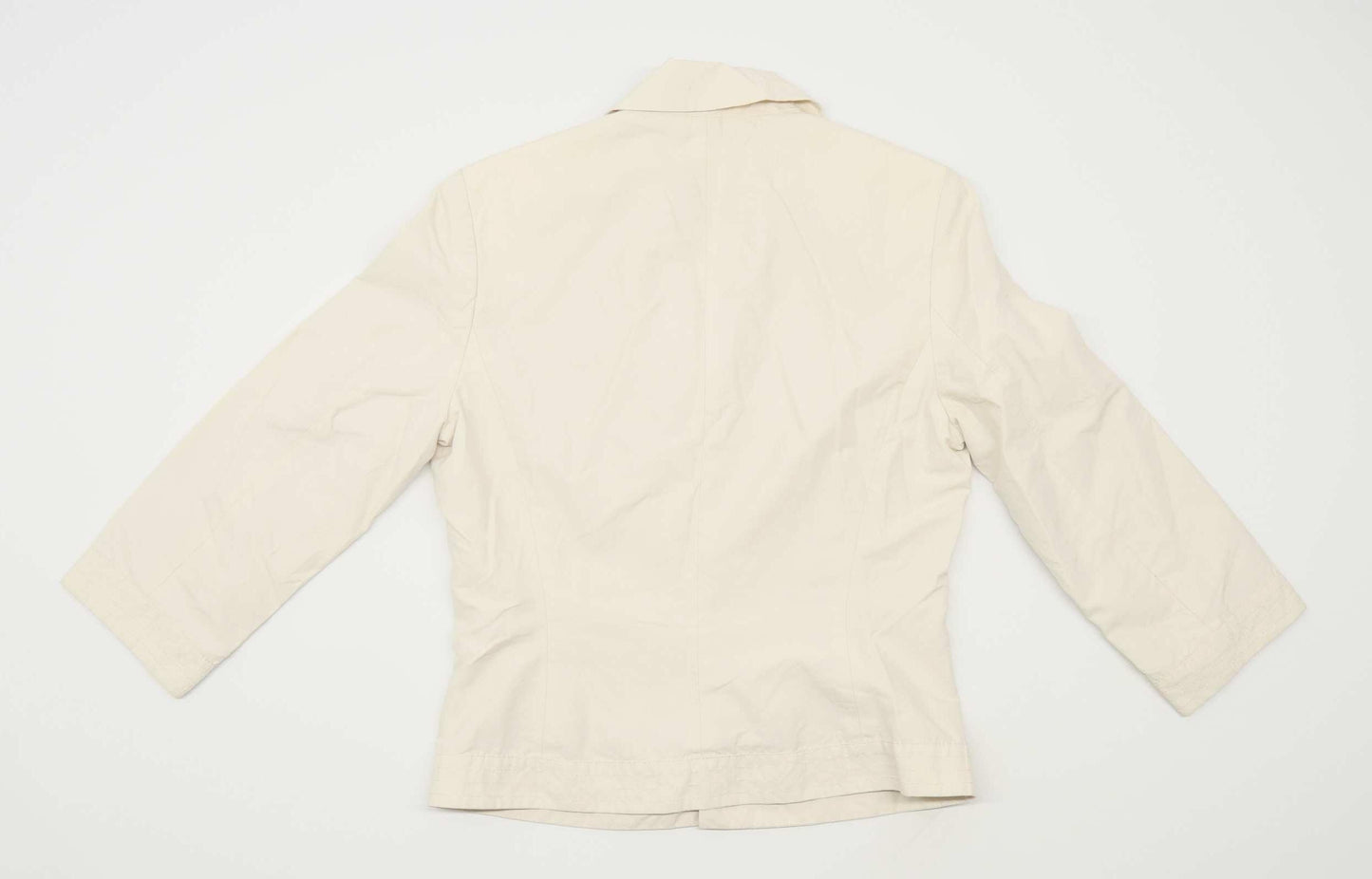 Mexx Womens Size 8 Cotton Blend Cream Jacket