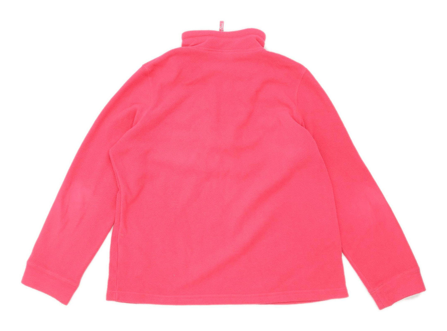 Miss Fiori Womens Size 14 Fleece Pink Midweight Jacket