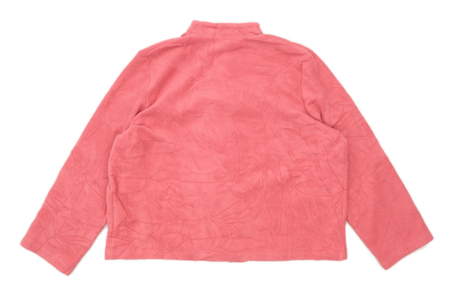 Marks & Spencer Womens Size 16-18 Pink Lightweight Button Up Jacket