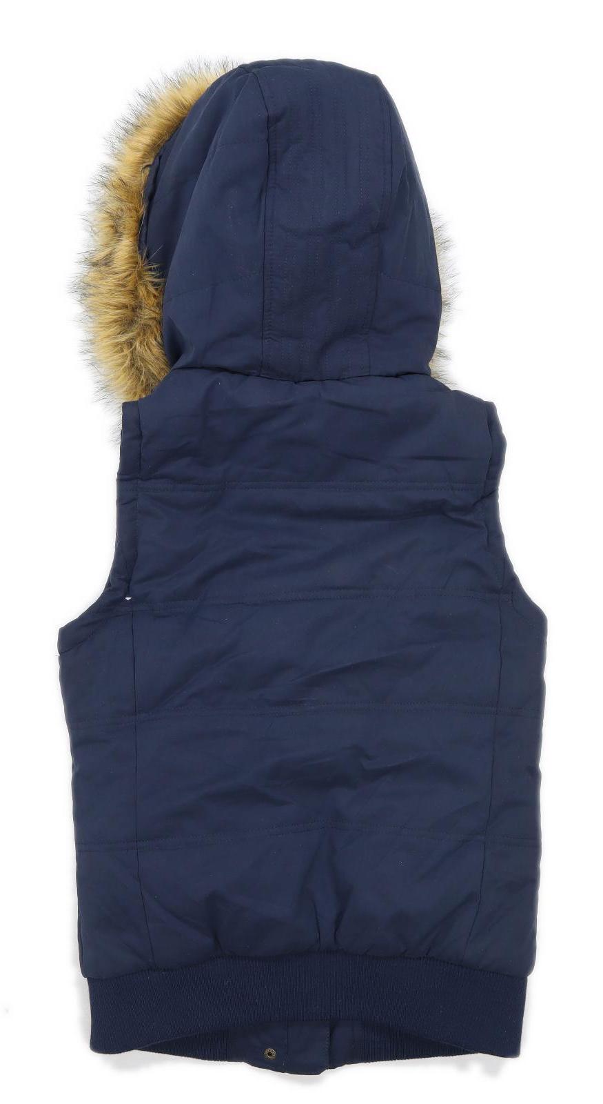 Matalan Womens Size 8 Blue Gilet