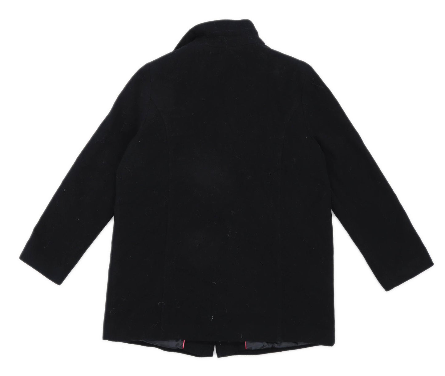 Marks & Spencer Womens Size 16 New Blend Black Coat