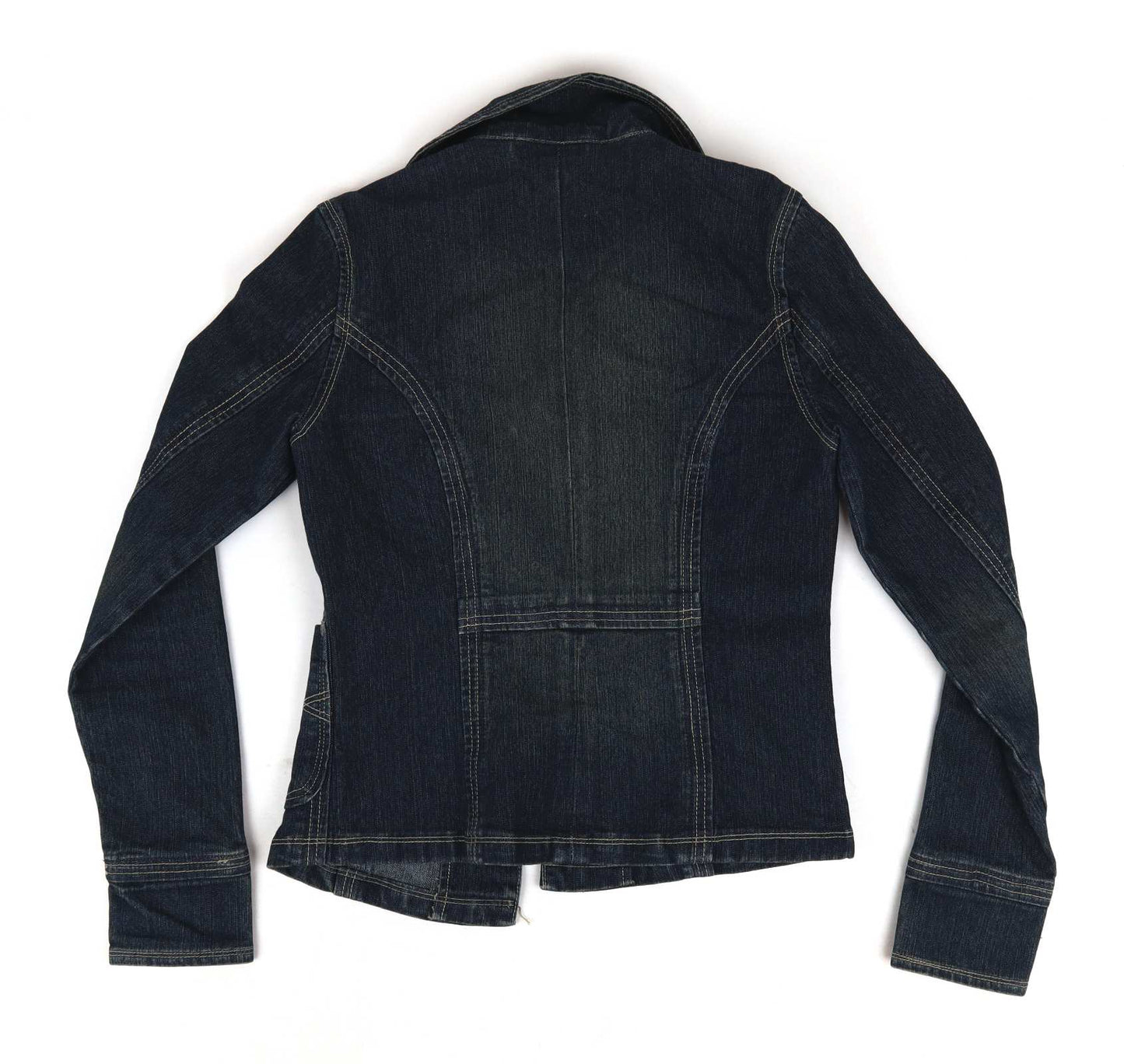 Miss Fiori Womens Size 8 Blue Denim Jacket