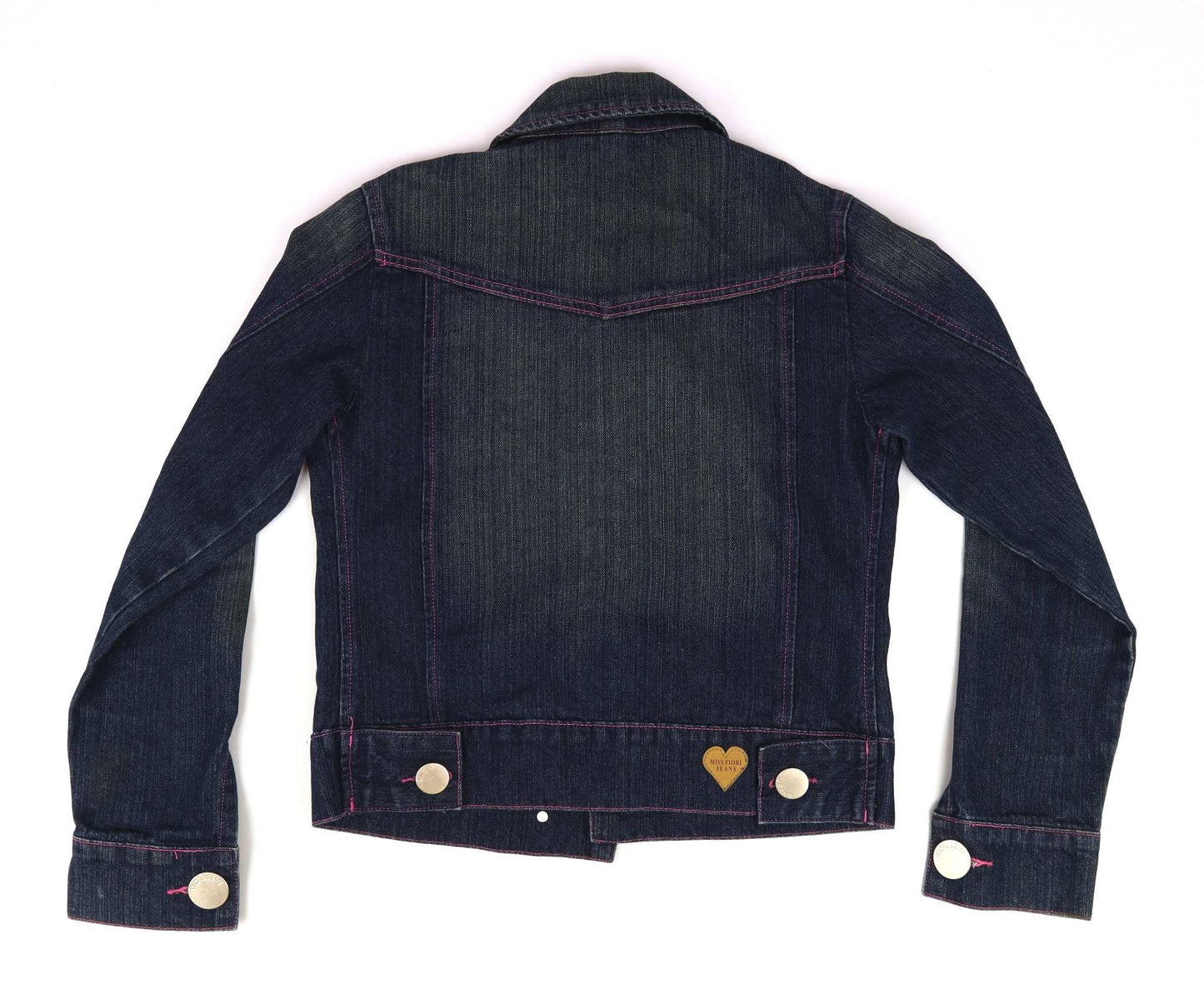 Miss Fiori Womens Size 10 Blue Denim Jacket