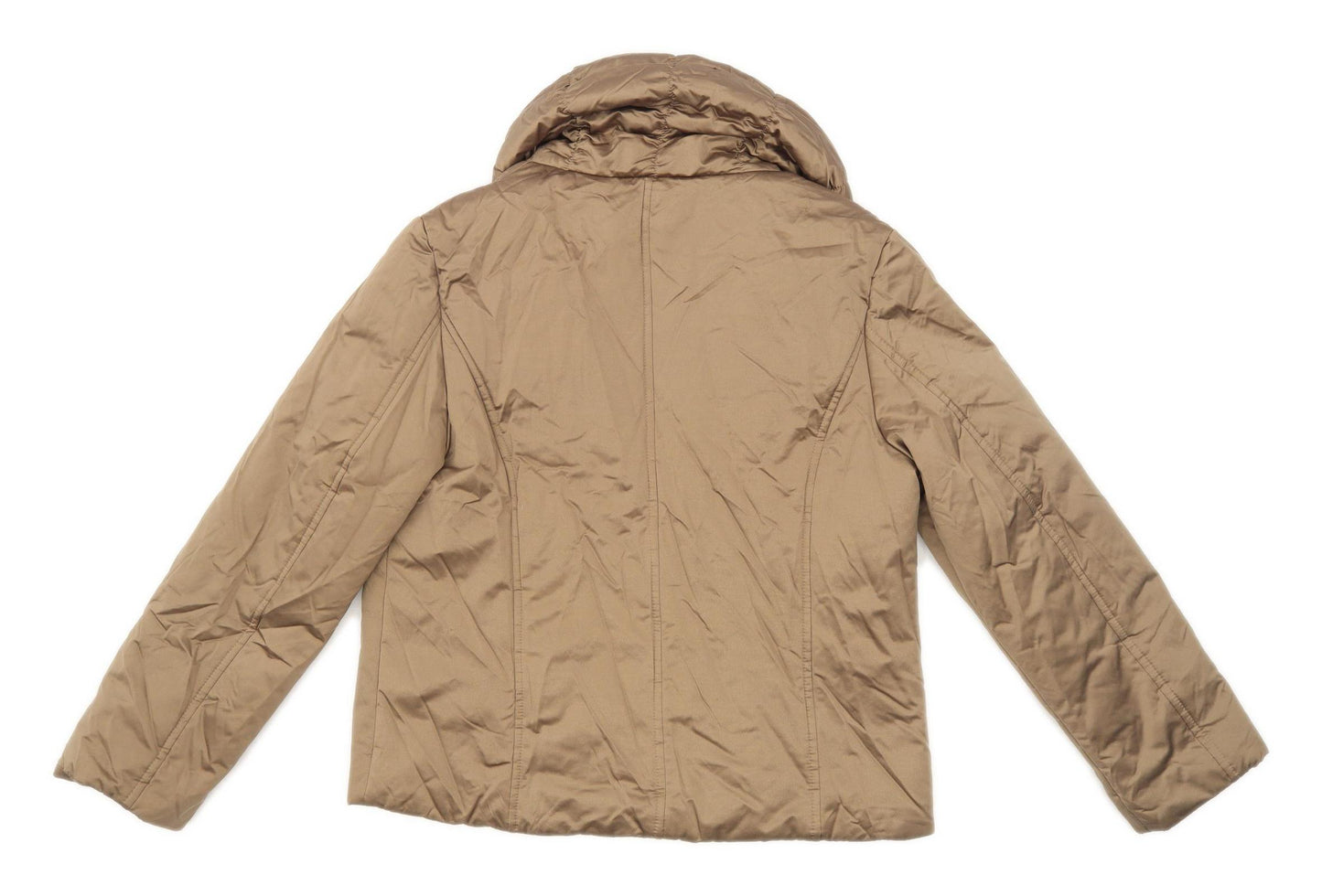 Minuet Womens Size 14 Brown Puffer Jacket