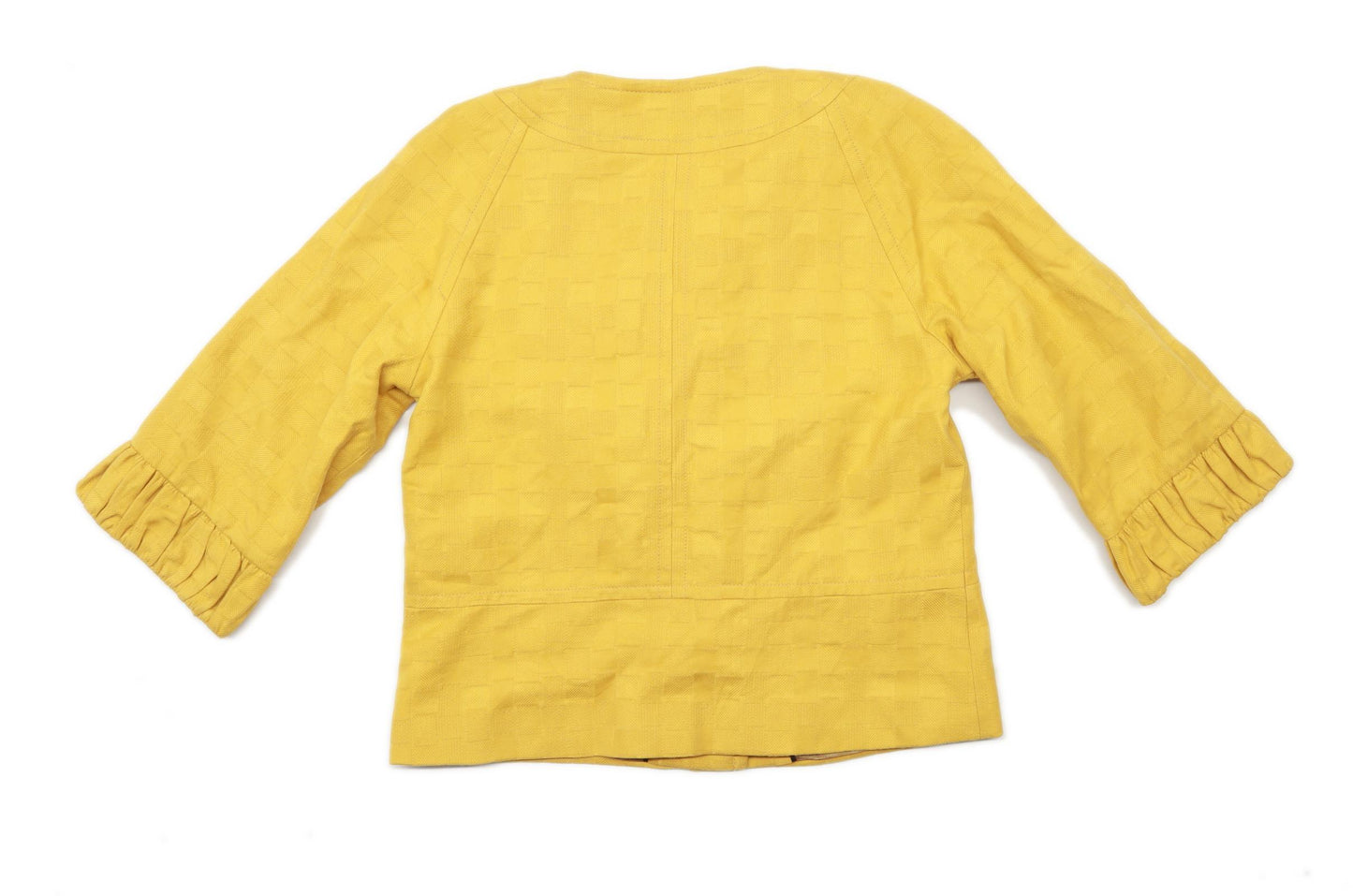 Marks & Spencer Womens Size 8 Cotton Yellow Jacket