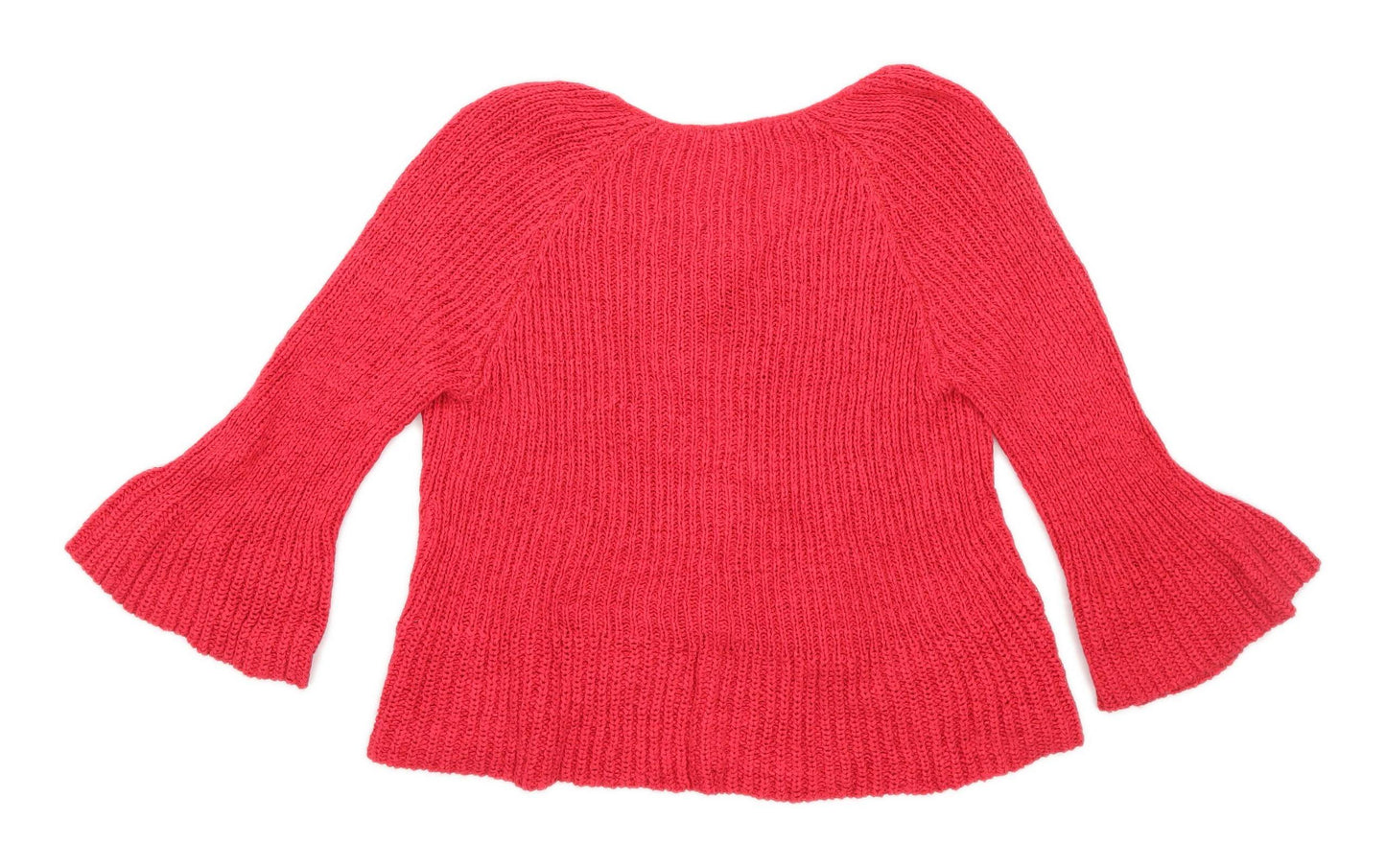 Marks & Spencer Womens Size 14 Red Cardigan (Regular)