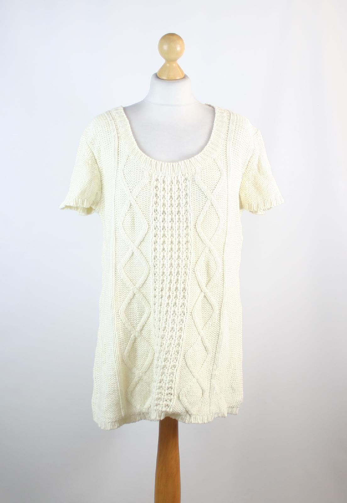 Atmosphere Ivory Womens Jumper Size 16 (Regular)