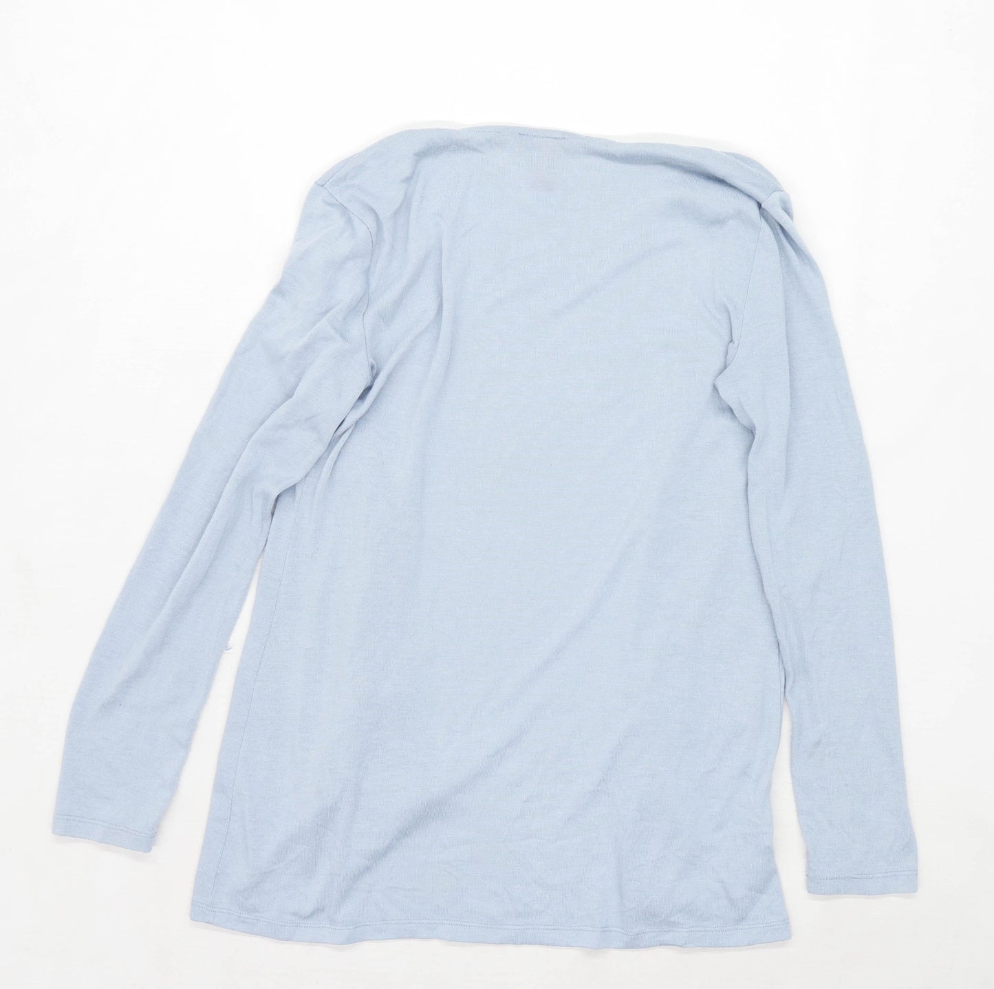 Ann Taylor Womens Size M Blue Cardigan (Regular)