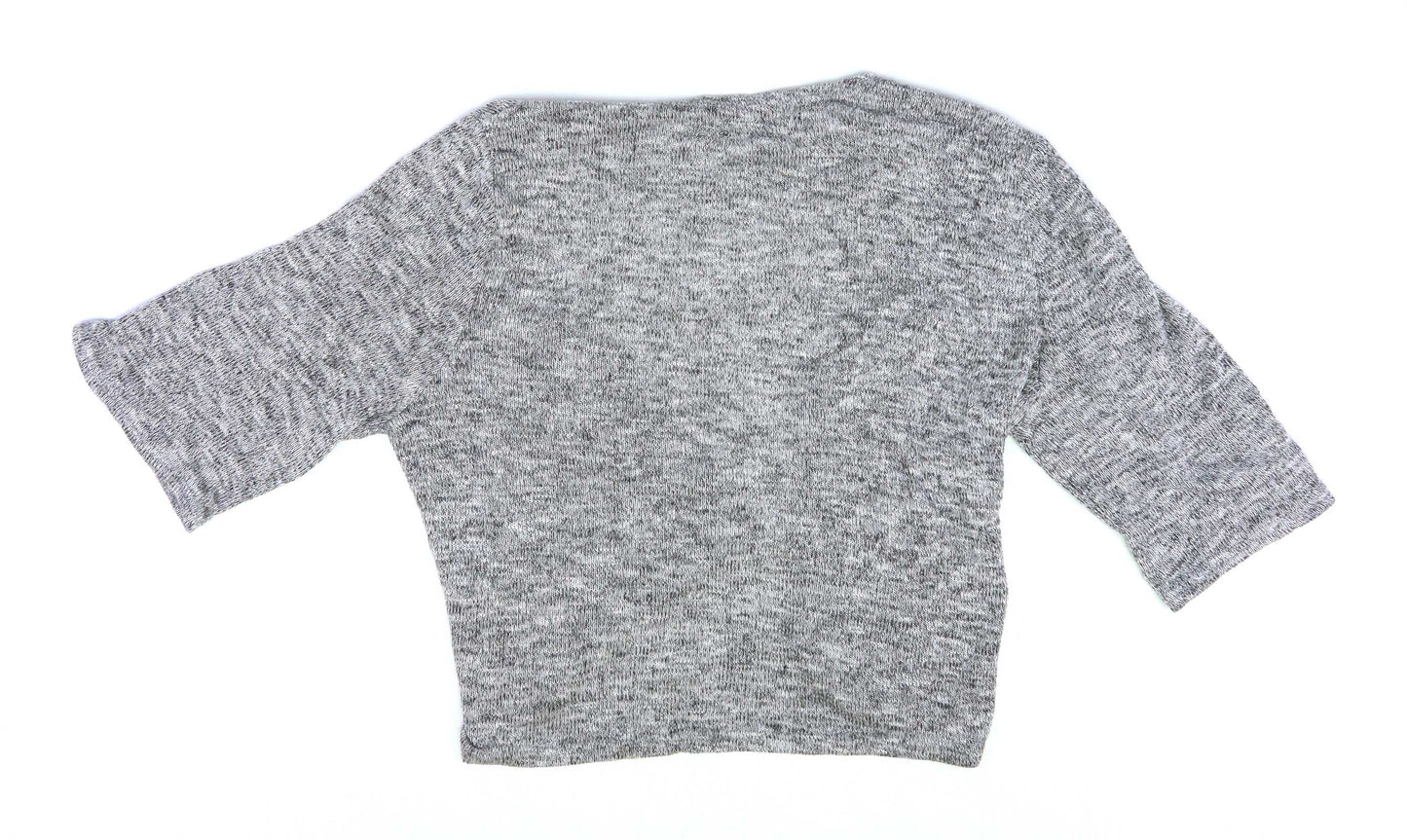 Atmosphere Womens Size 10-12 Grey Bolero Cardigan (Regular)