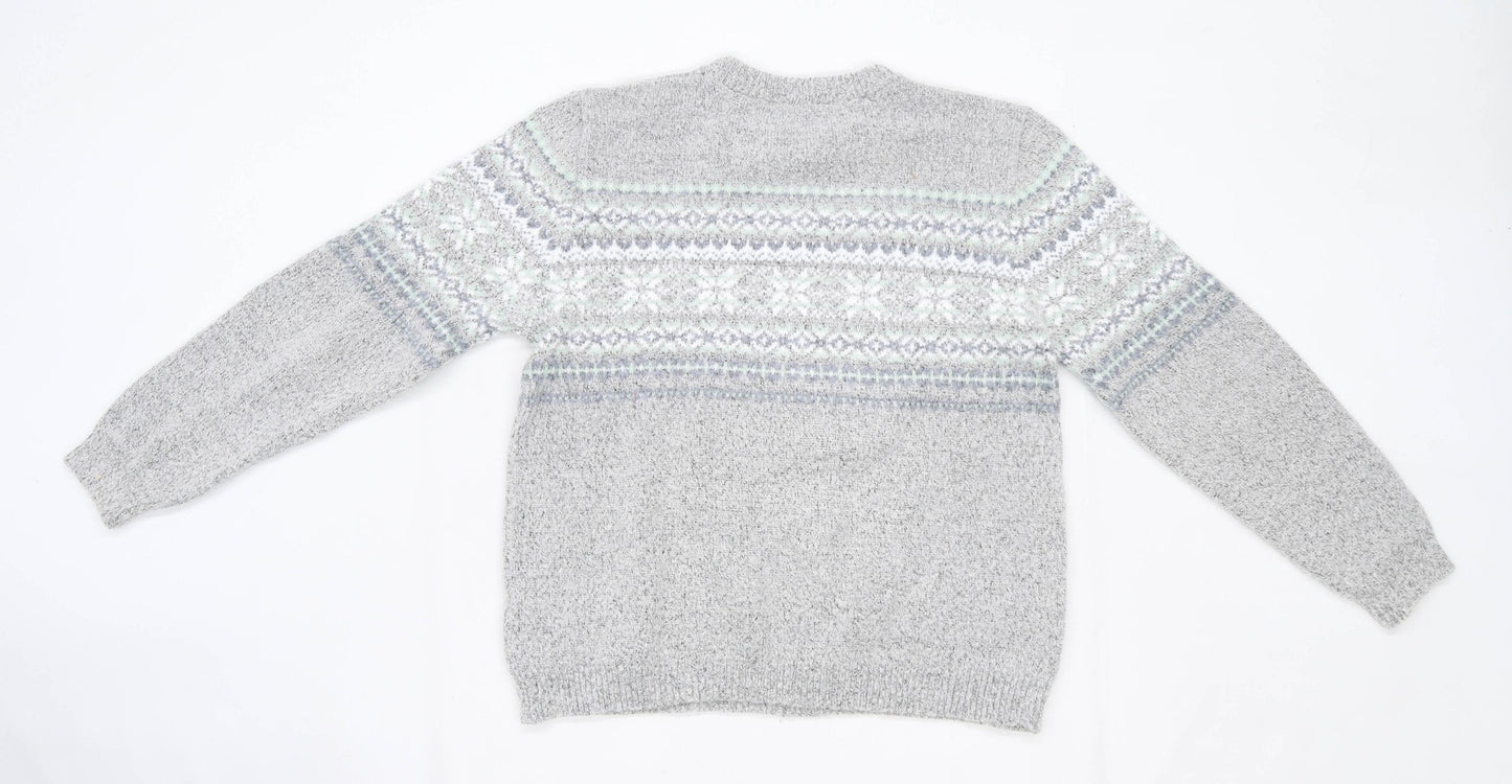 Atmosphere Womens Size 12 Grey Jumper (Regular)