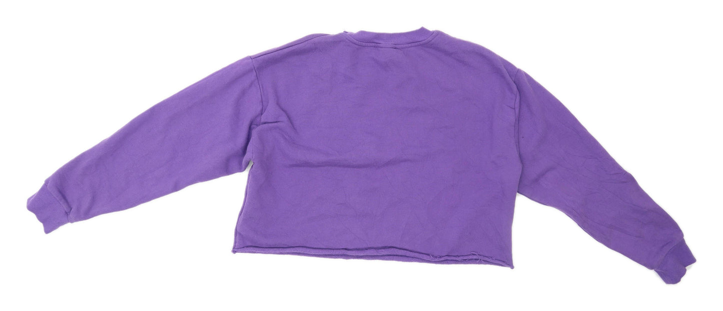 Atmosphere Womens Size 14 Cotton Purple Ohio Tigers Jumper (Regular)