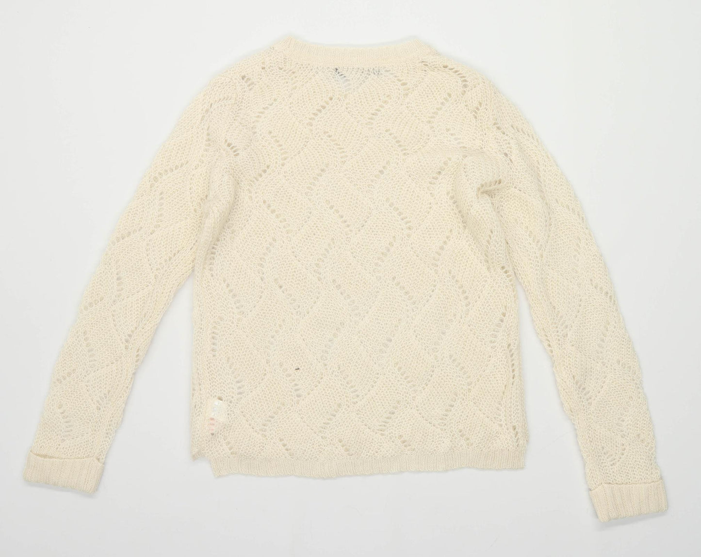 Atmosphere Womens Size 10 Cream Jumper (Regular)