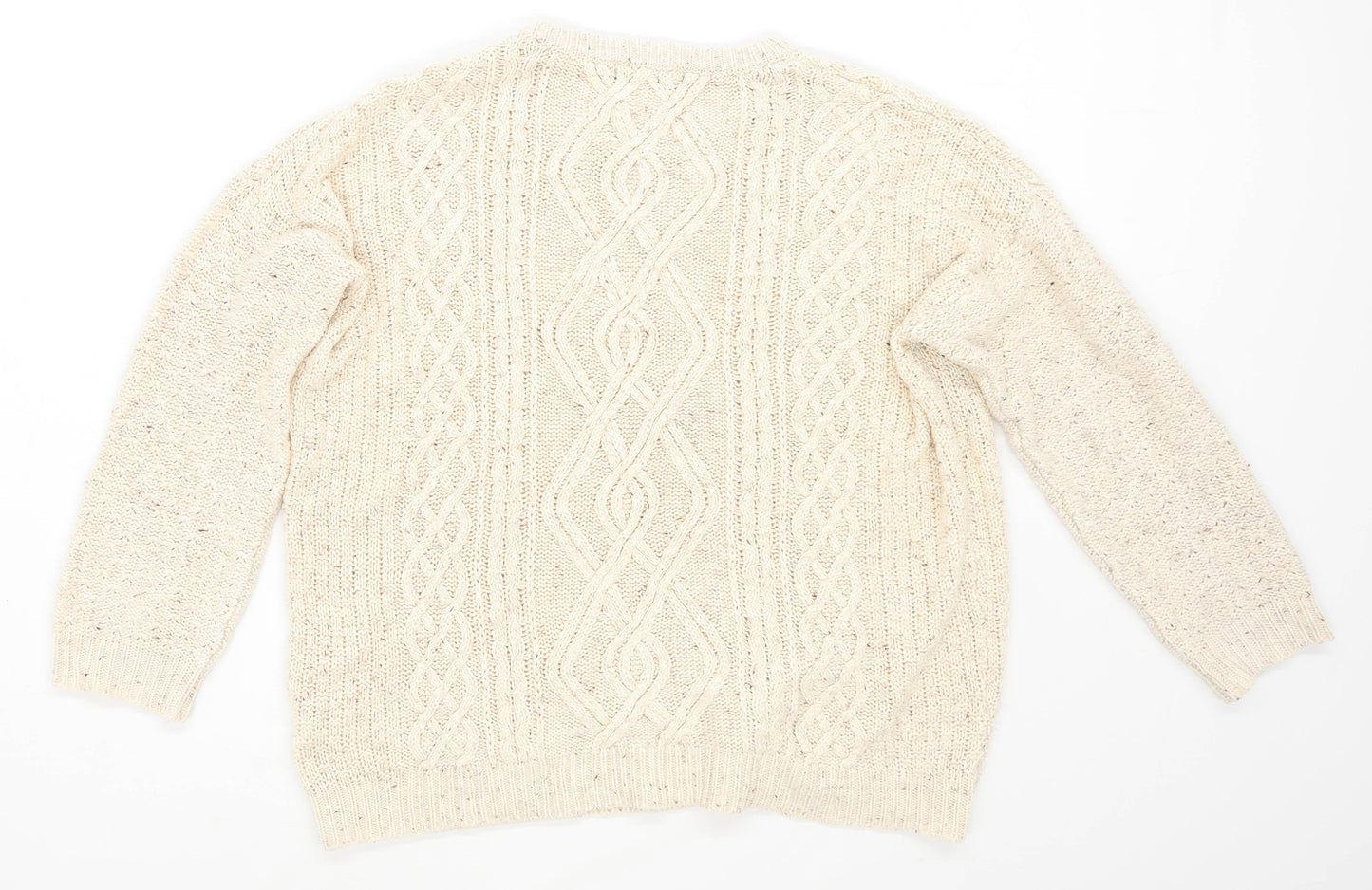 Atmosphere Womens Size 10 Beige Jumper (Regular)