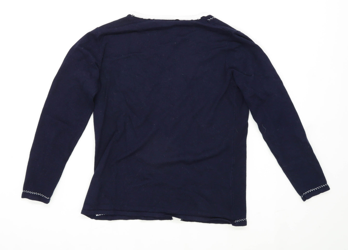 Annabelle Womens Size S Blue Cardigan (Regular)